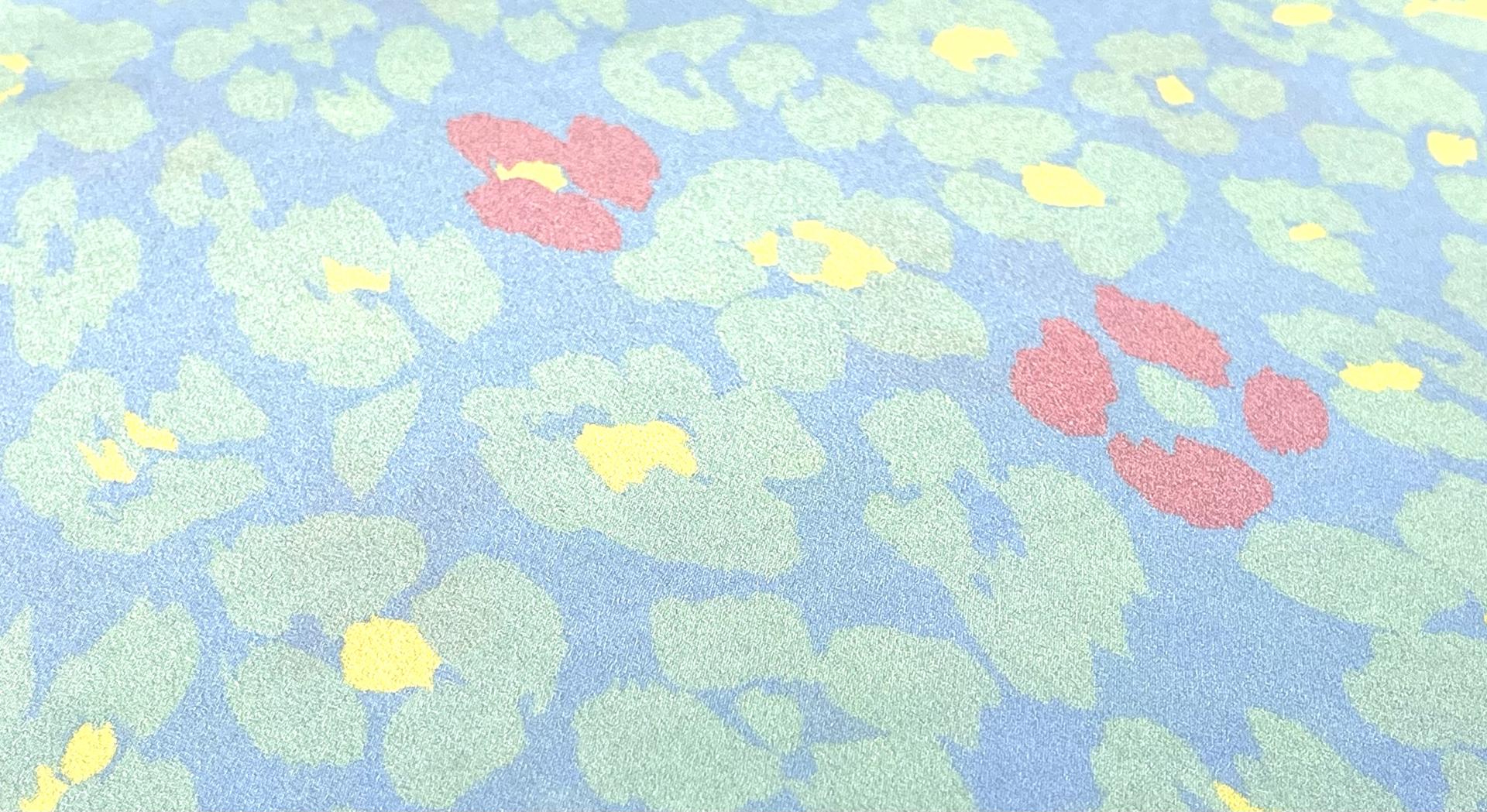 Made in Italy 100% Silk Crepe De Chine Floral Print