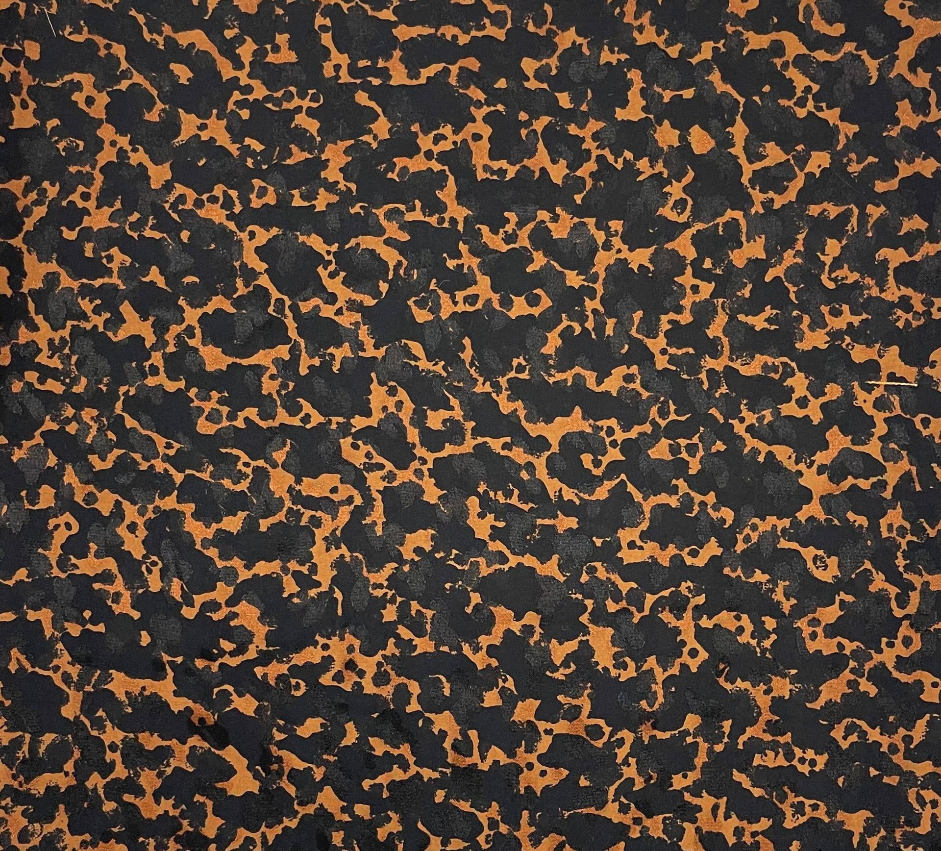 Made in Switzerland 100% Silk Jacquard Print Fabric in Warehouse