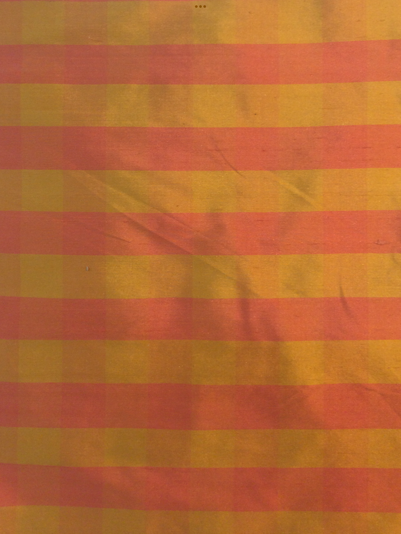 Plaid Silk Shantung in Sunshine