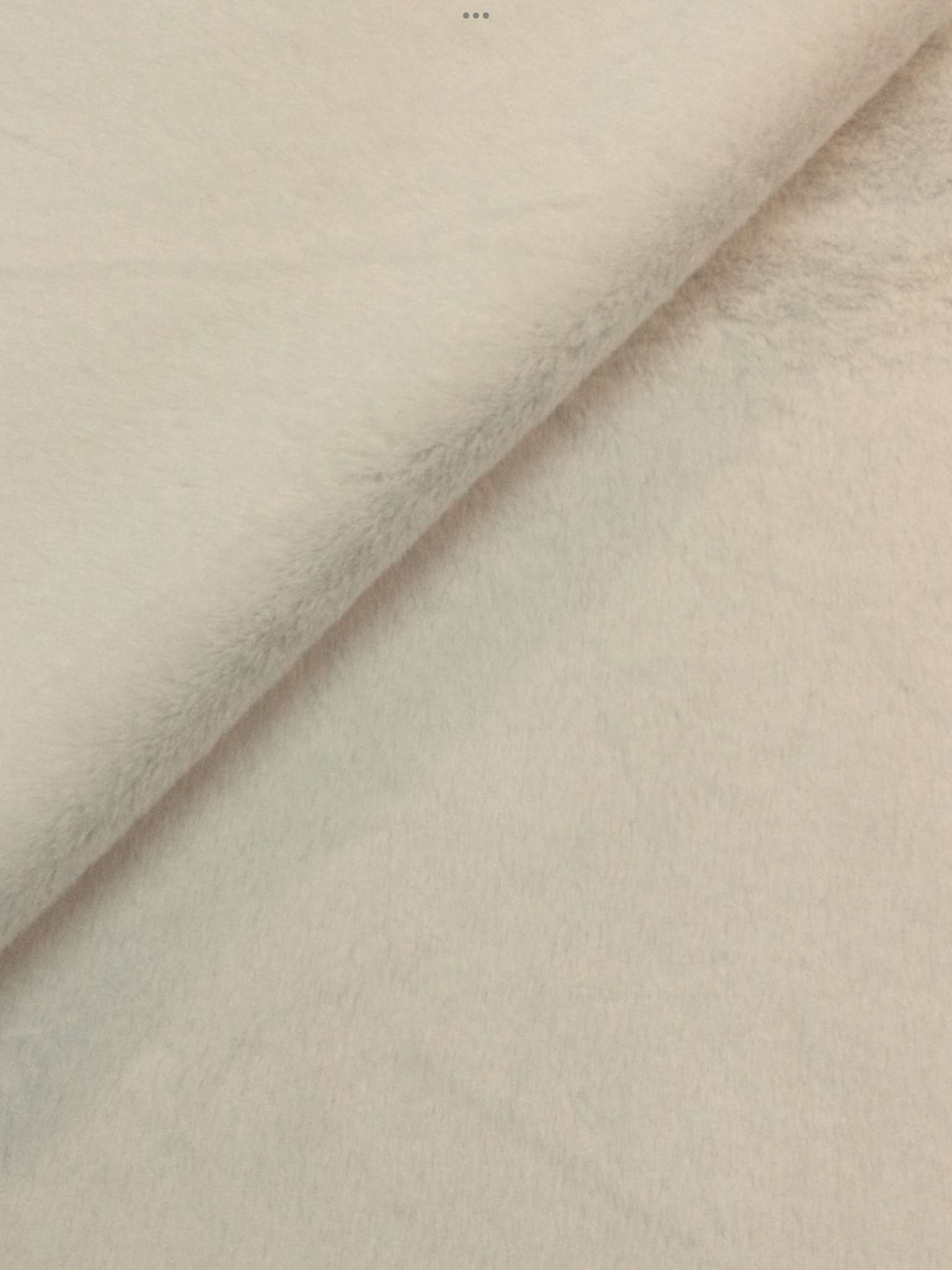 Faux Fur in Winter White