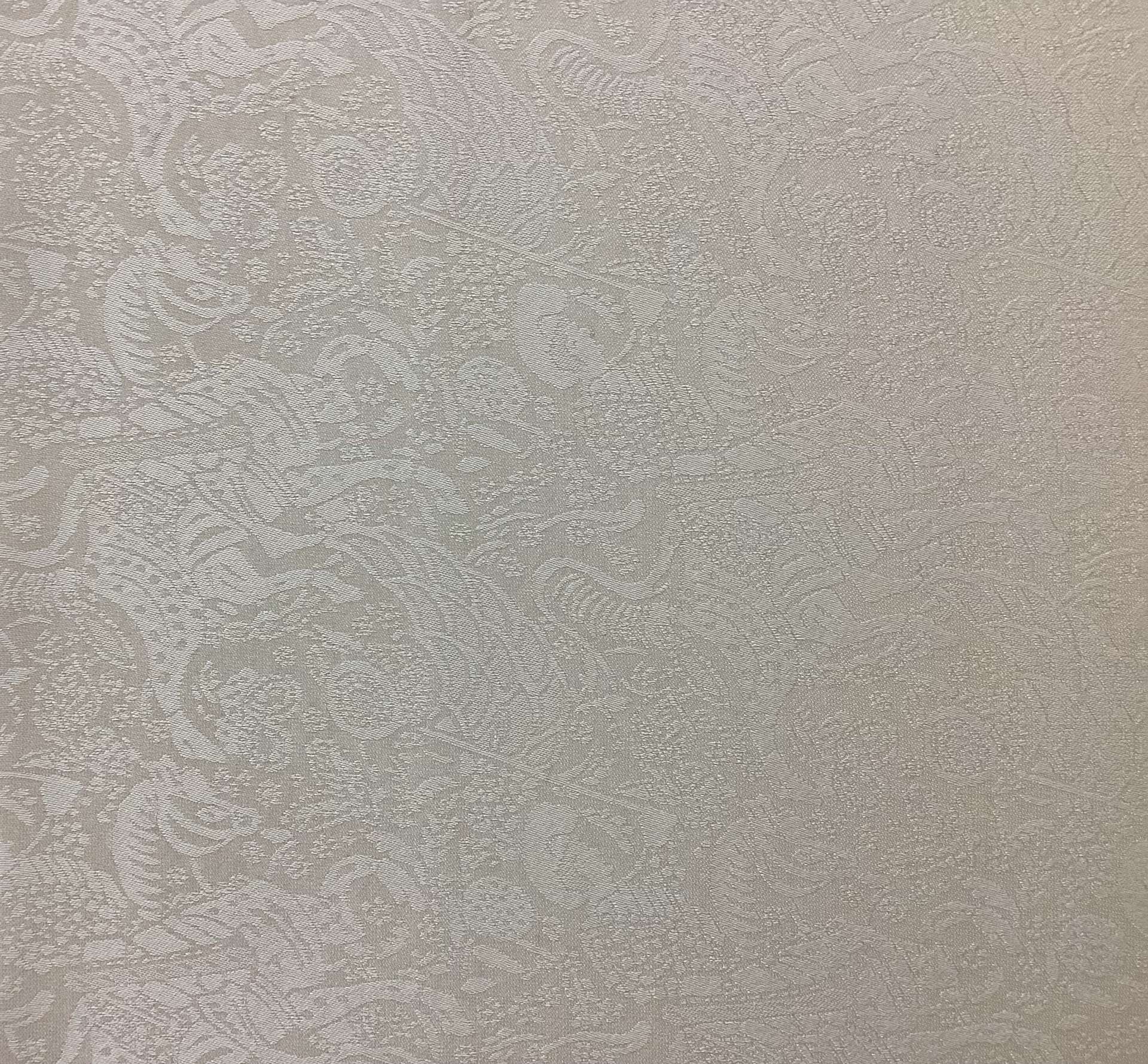 Made in Italy Pure Silk Abstract Dragon Design Jacquard in Putty