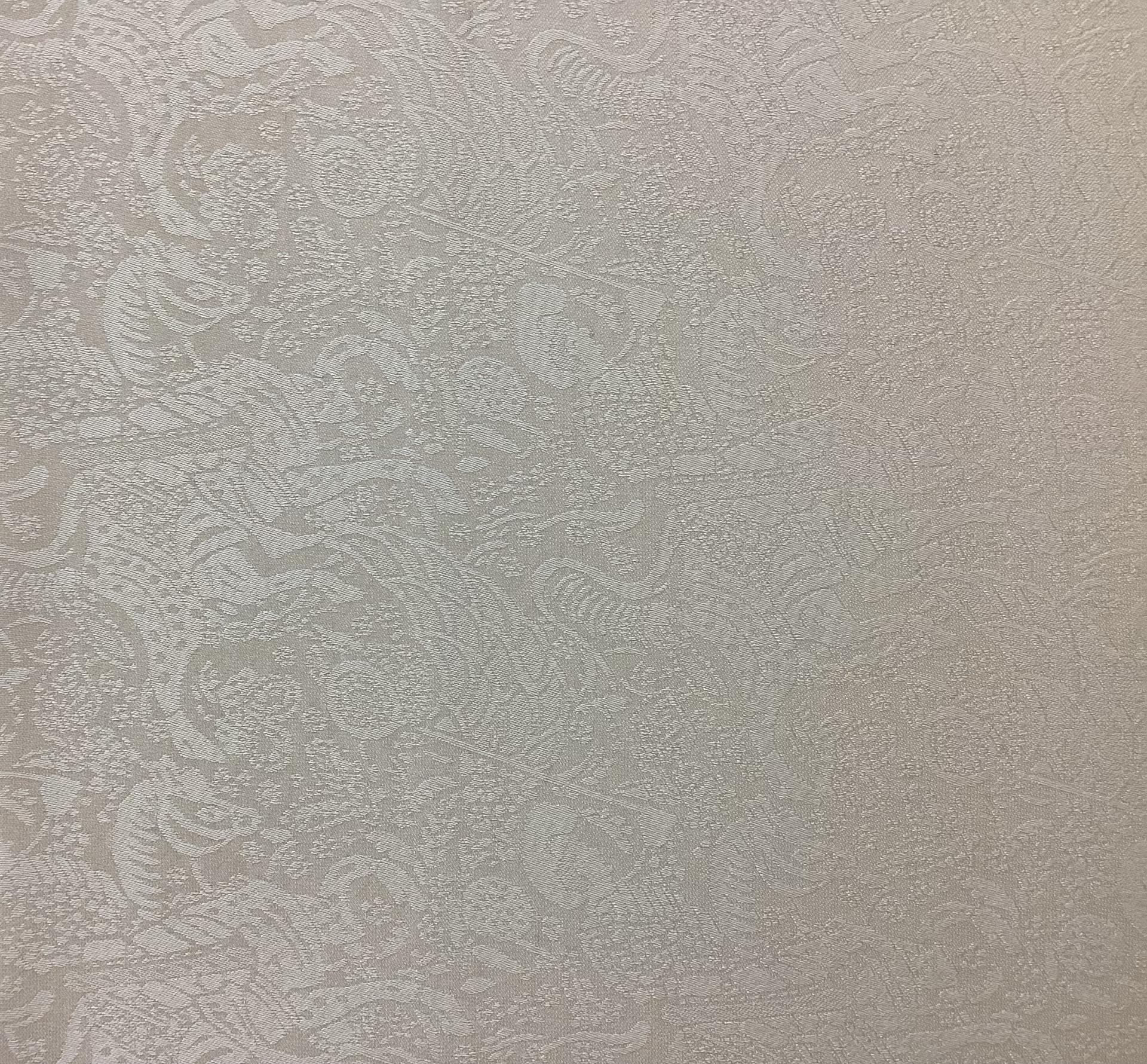 Made in Italy Pure Silk Abstract Dragon Design Jacquard in Putty