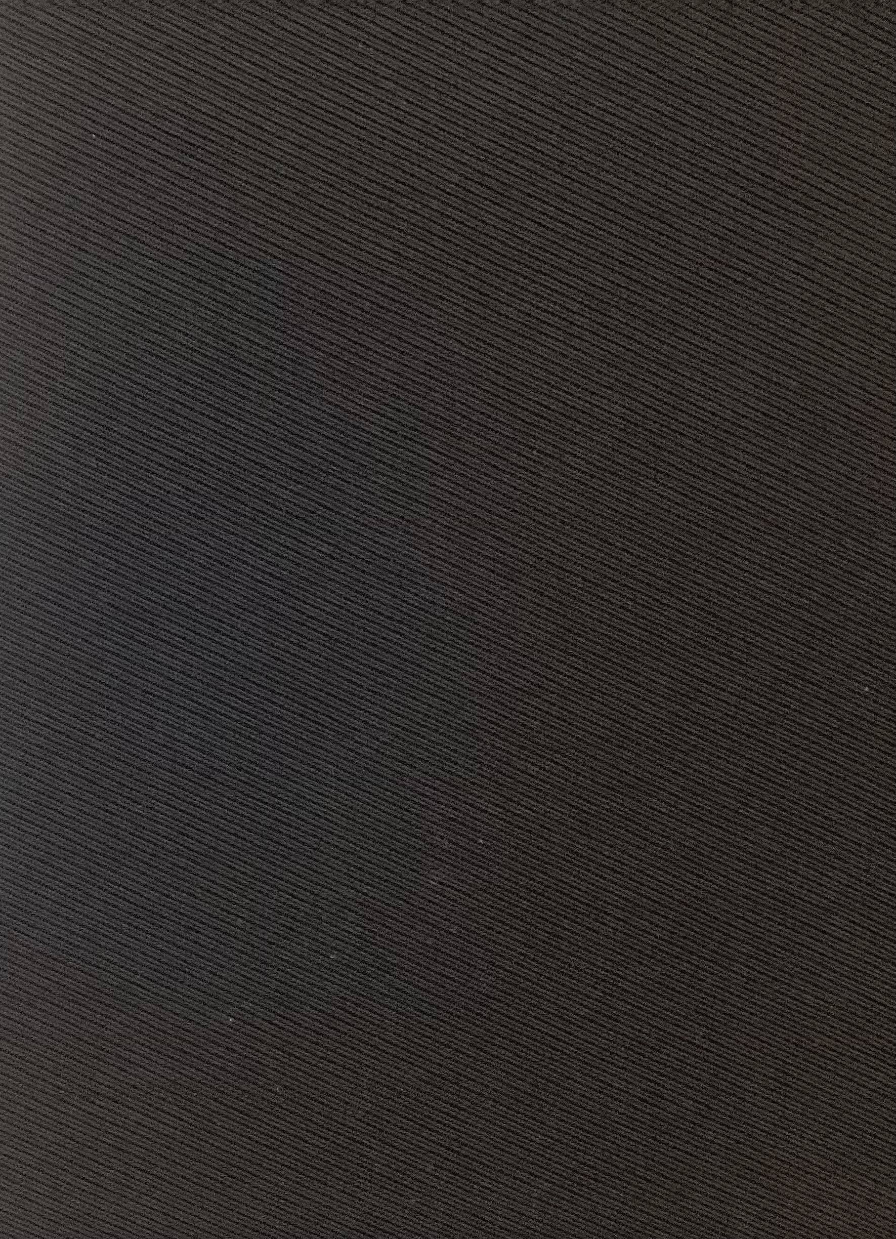 Made in Italy 100% Wool Cavalry Twill in Jet Black