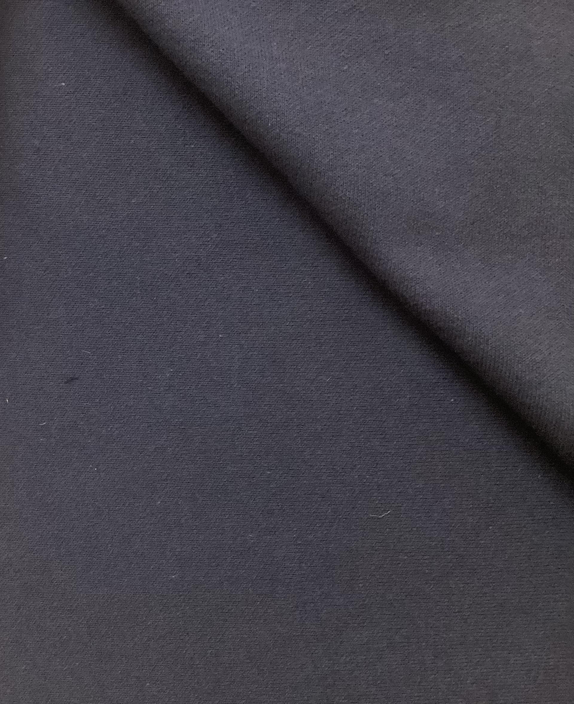 Japanese Cotton French Terry in Navy