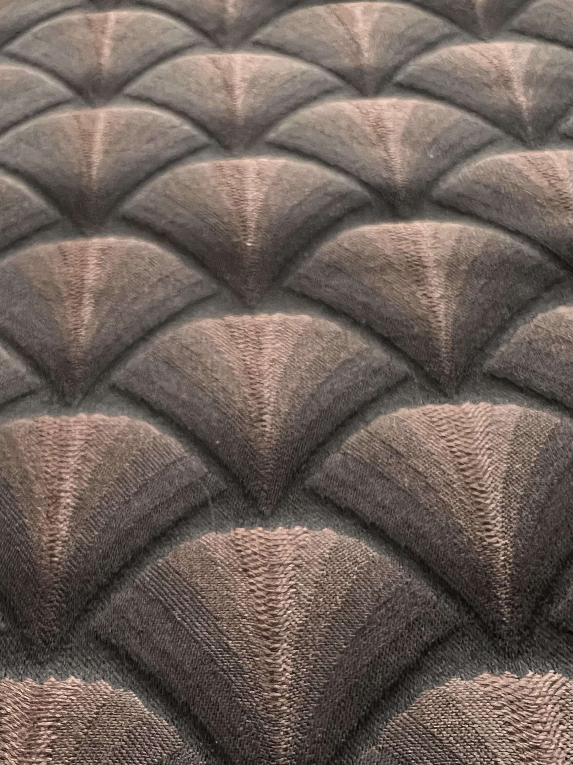 Metallic Jacquard in Brown Black