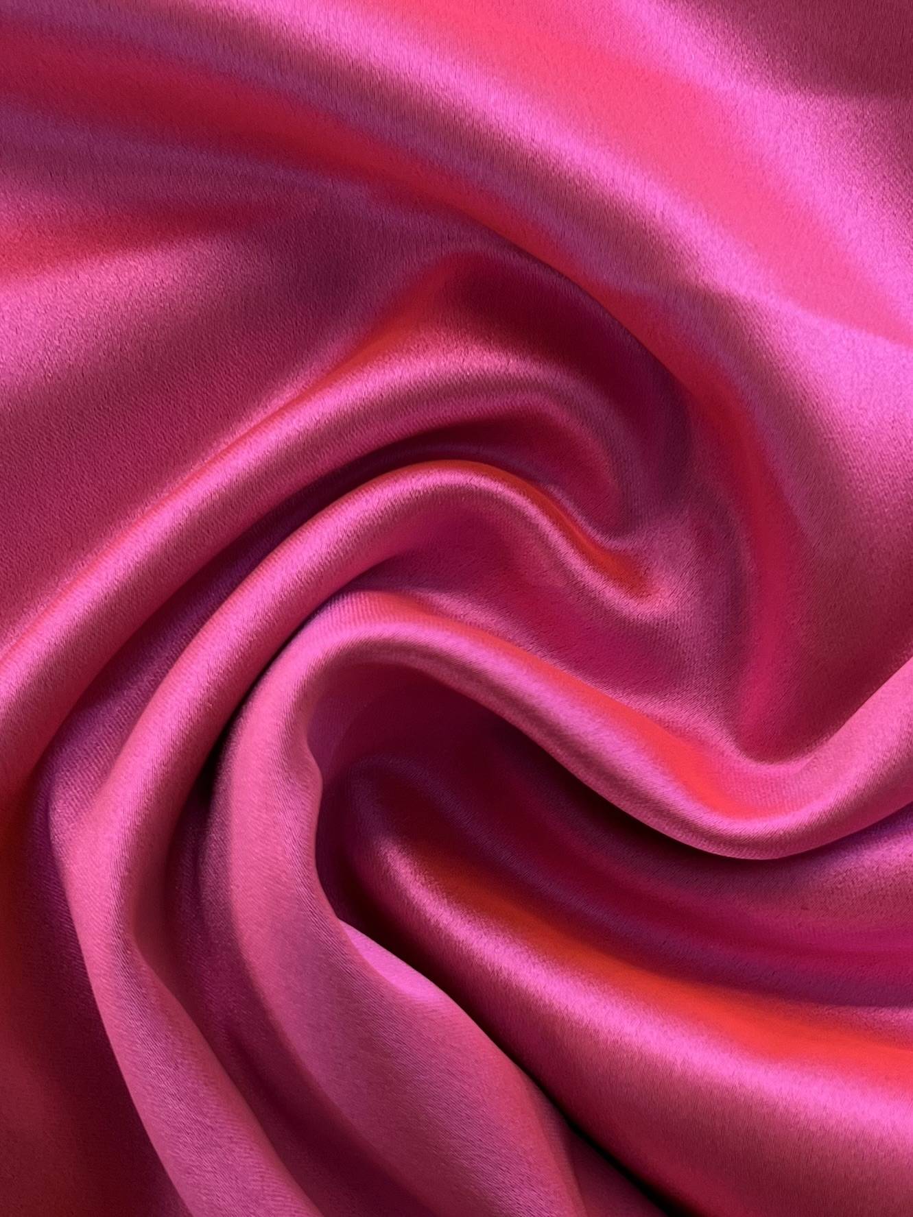 Stretch Armani Satin in Bubble Gum Pink