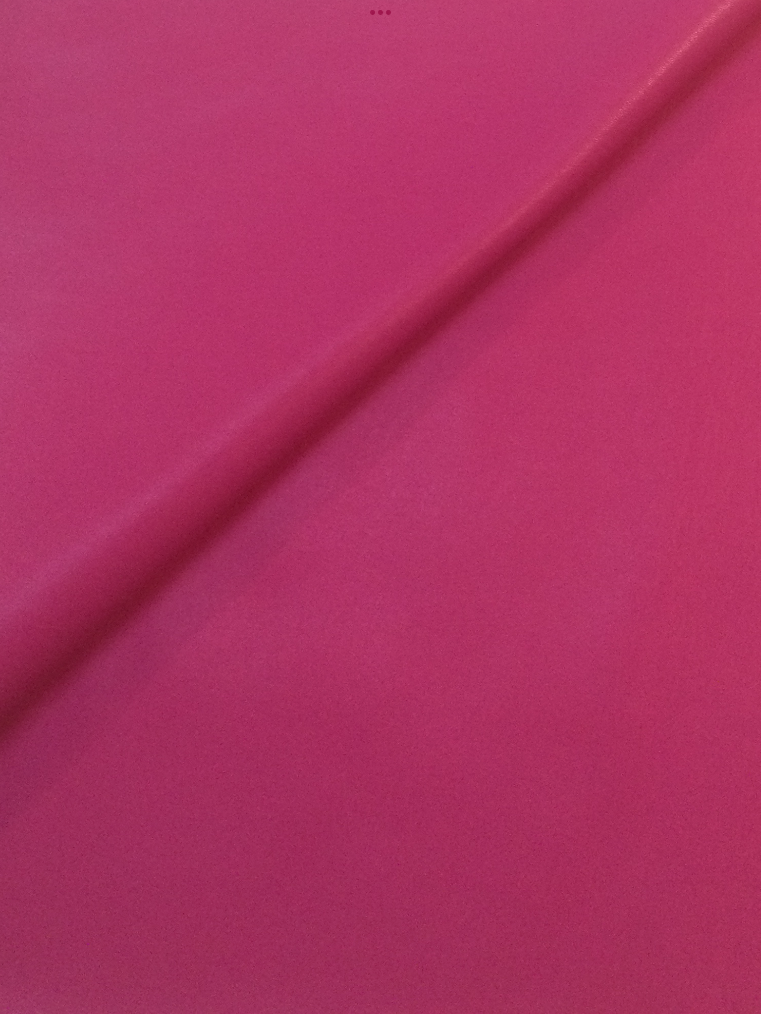 Faux Leather in Fuchsia