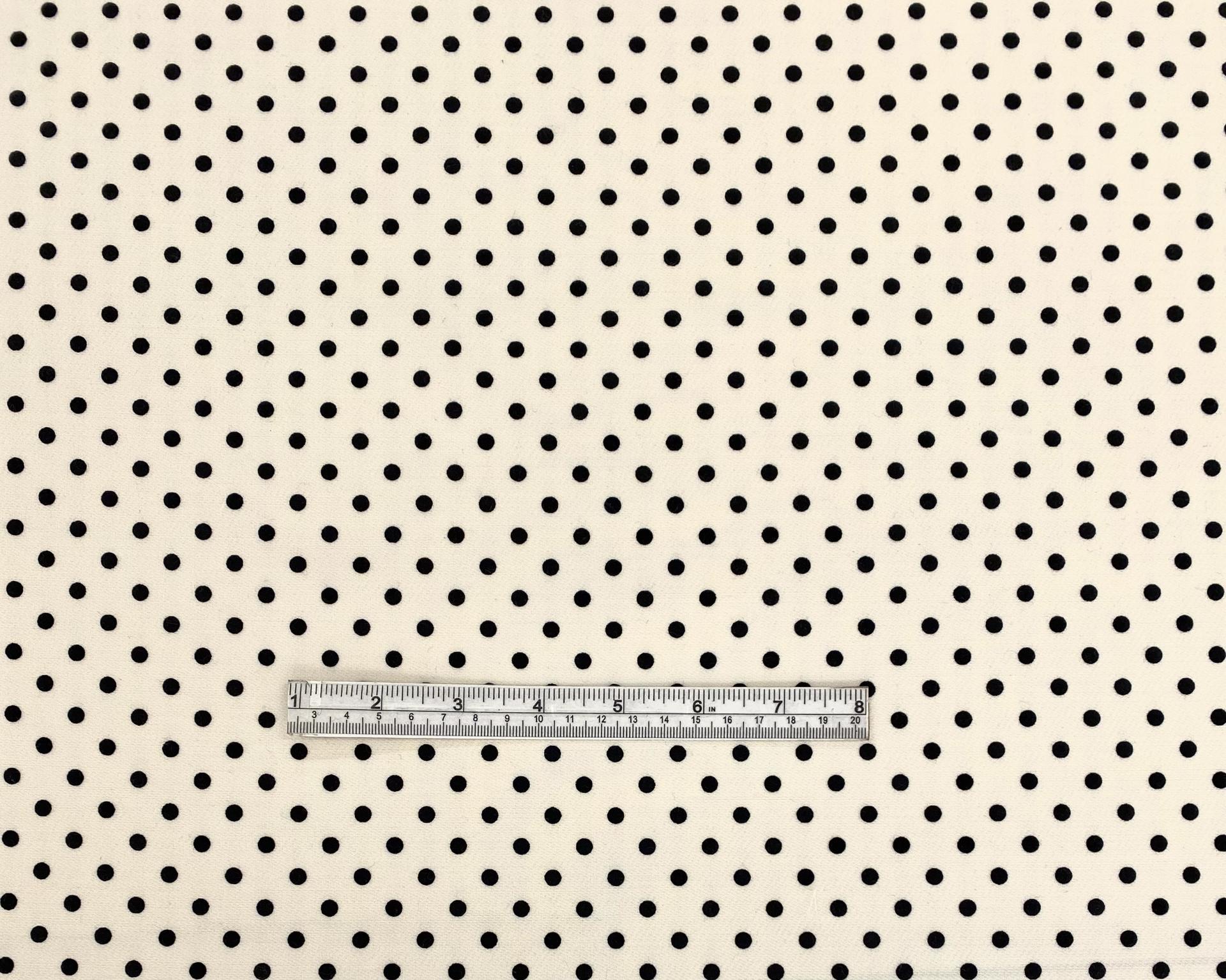 MADE IN ITALY SILK/WOOL DOT