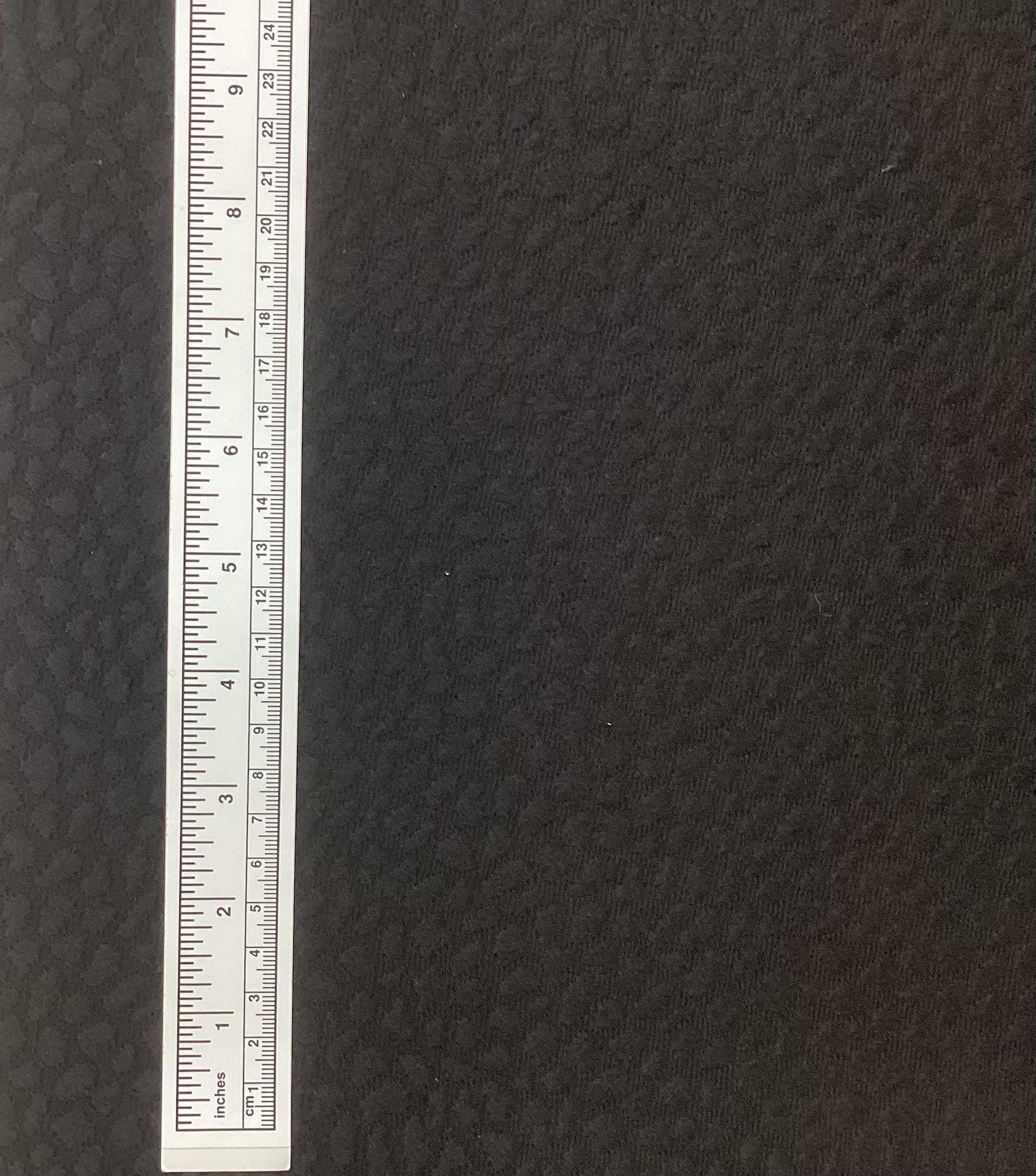 Silk & Wool Hammer Brocade In Black Bean