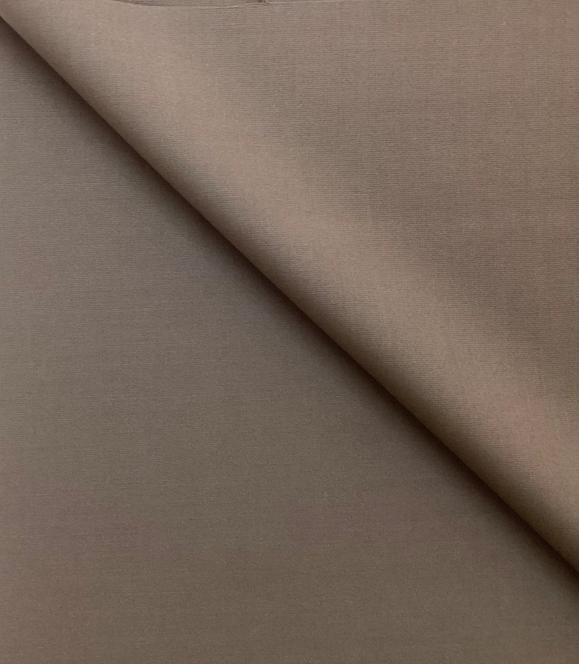Wool Blend Tropical Weight Suiting In Taupe