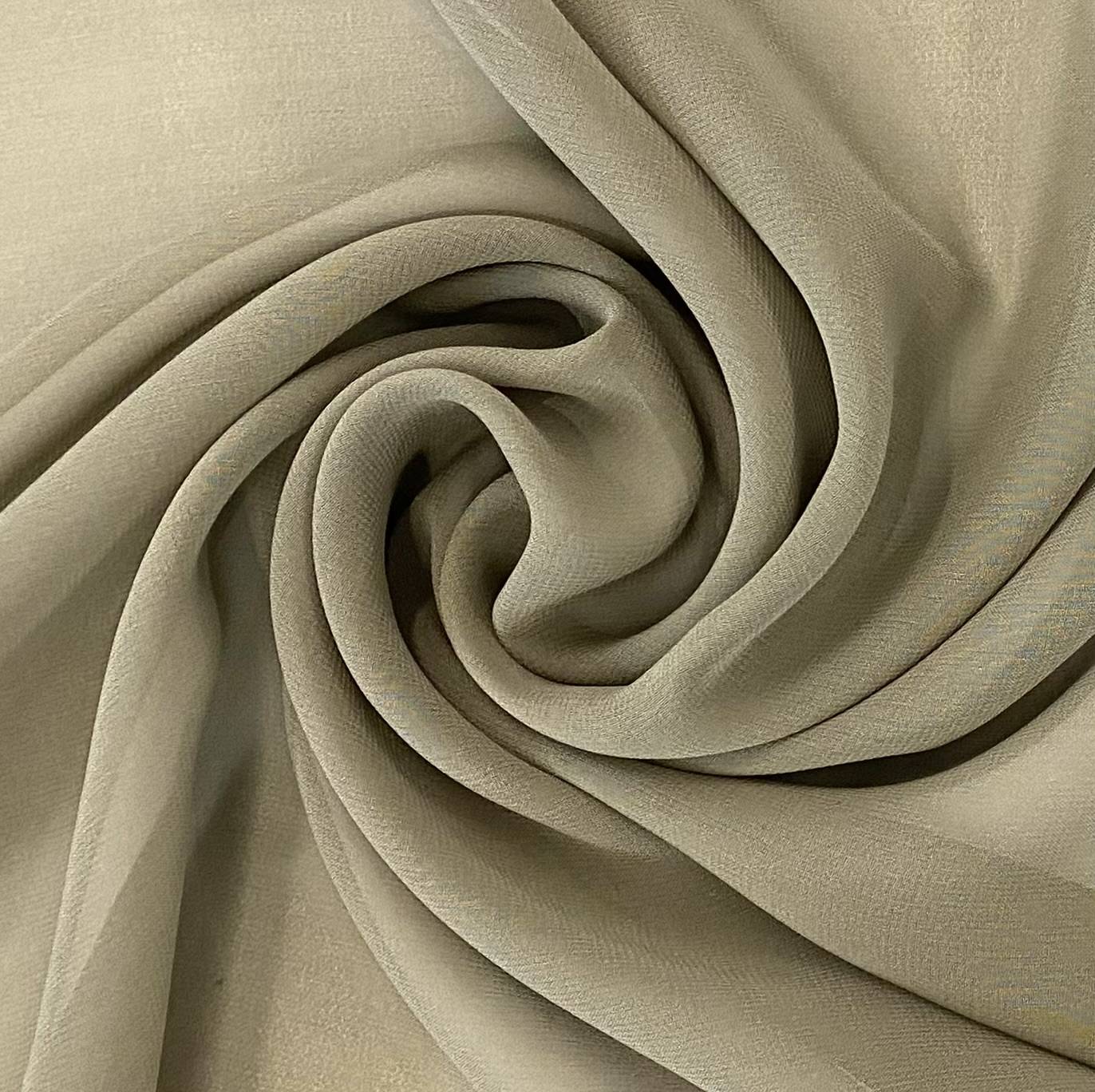 STRETCH SILK CHIFFON 92% SILK/8% LYCRA (10 MOMME)