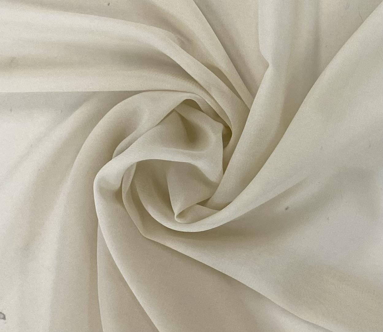 STRETCH SILK CHIFFON 92% SILK/8% LYCRA (10 MOMME)