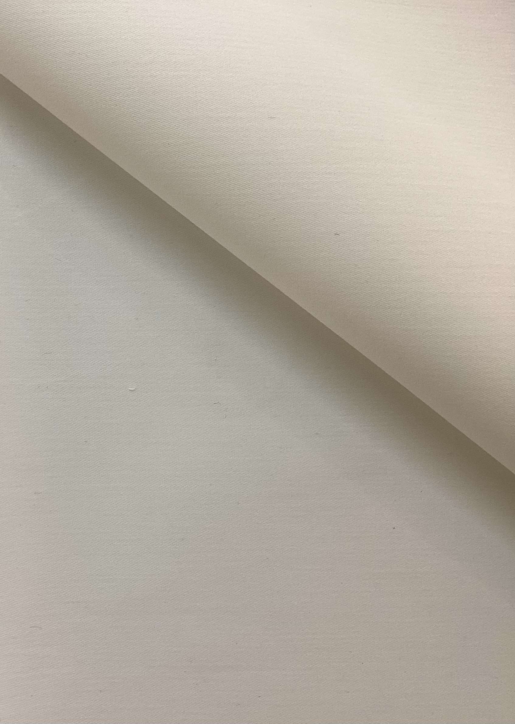 Cotton Stretch Fine Twill in Vanilla