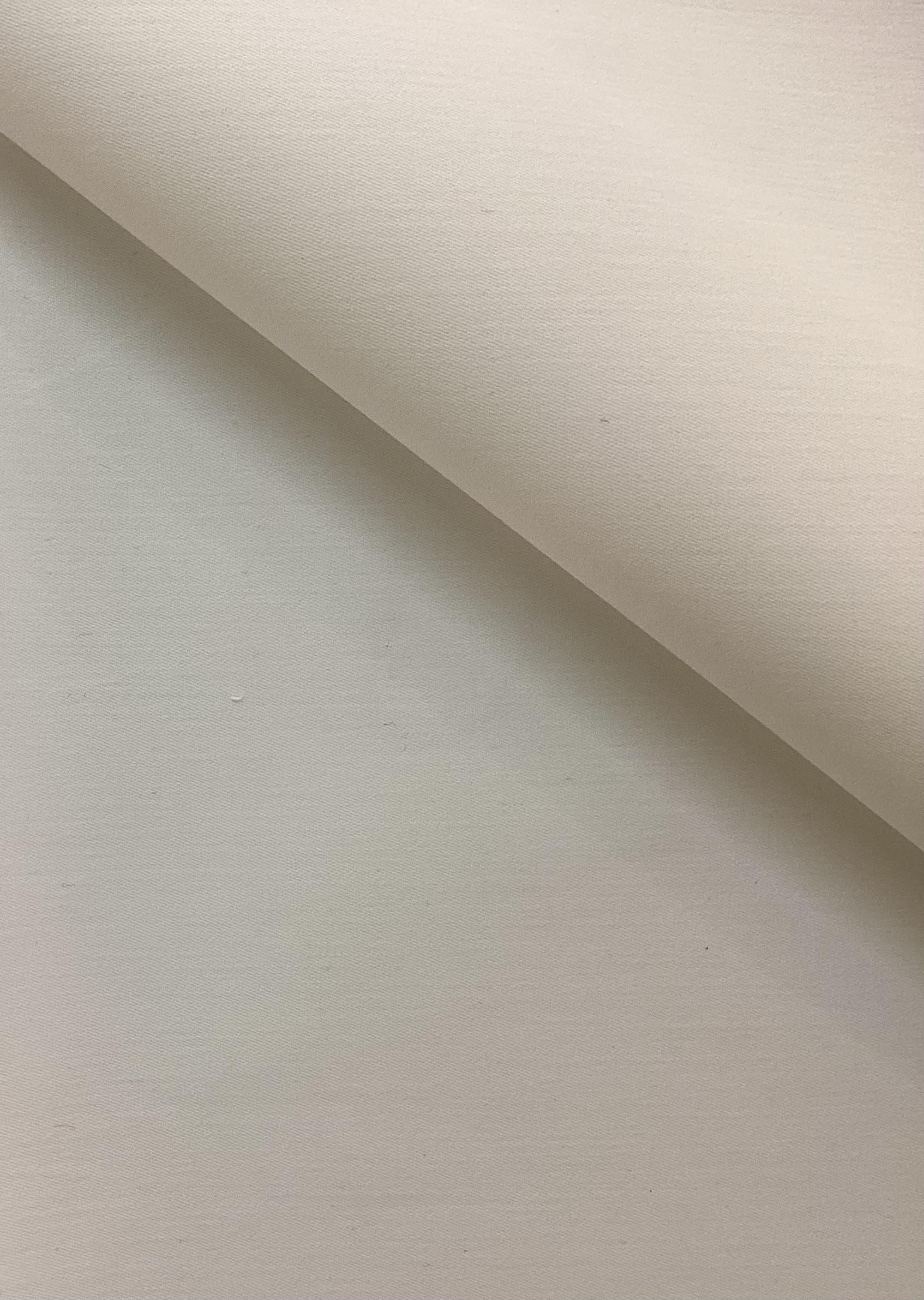 Cotton Stretch Fine Twill in Vanilla