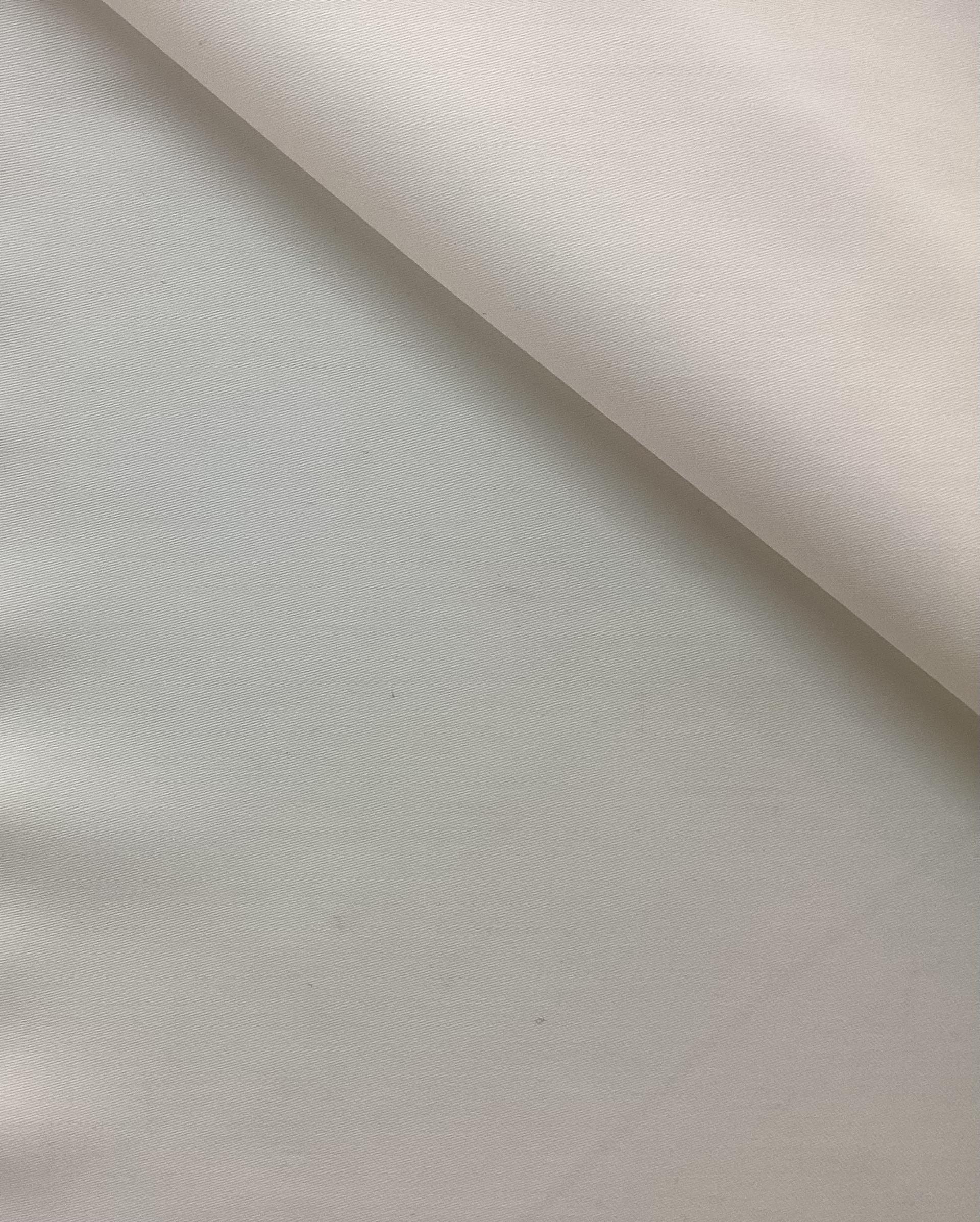 Cotton Fine Twill in Eggshell