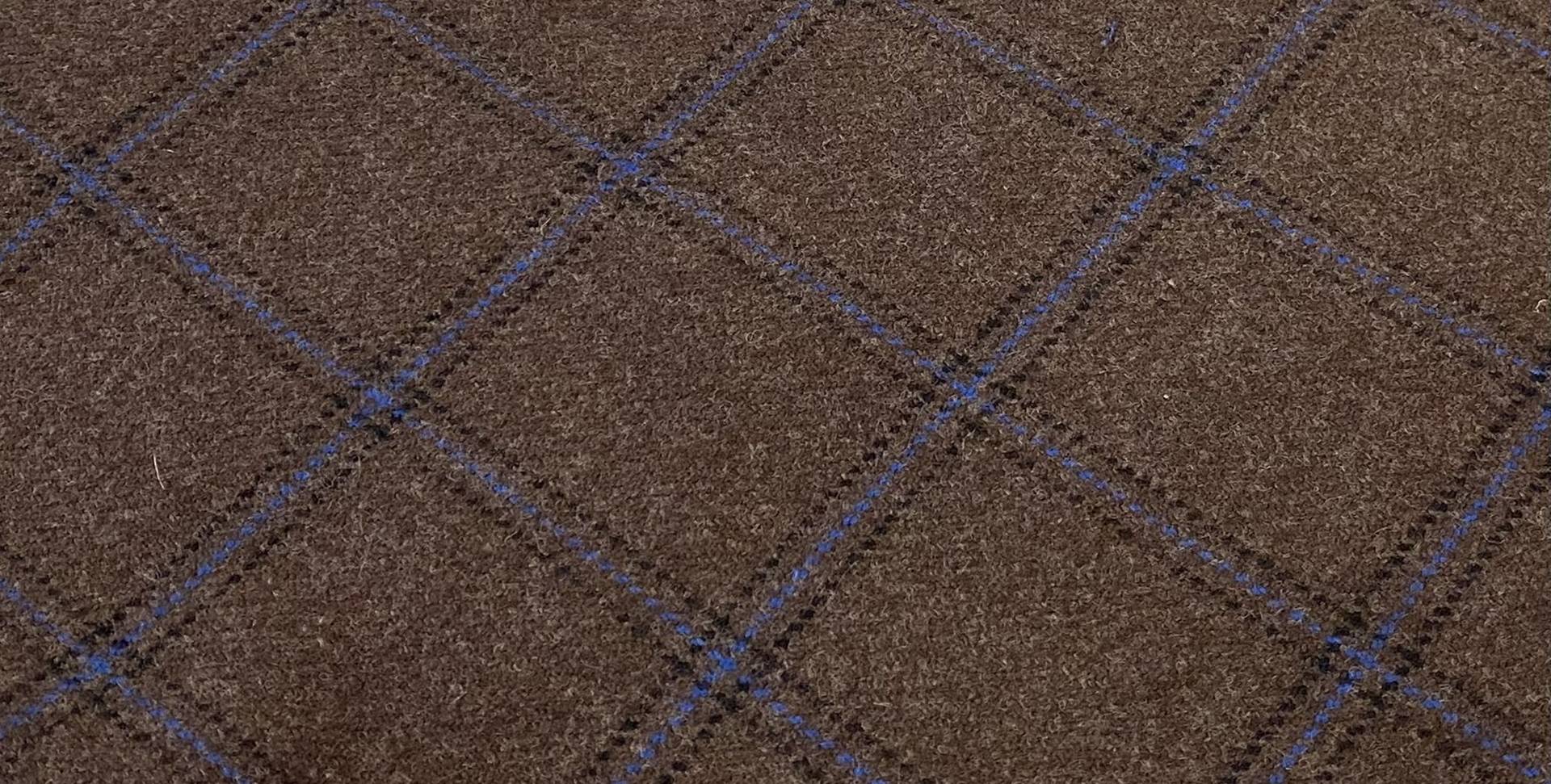 Made in England Wool/Angora Plaid