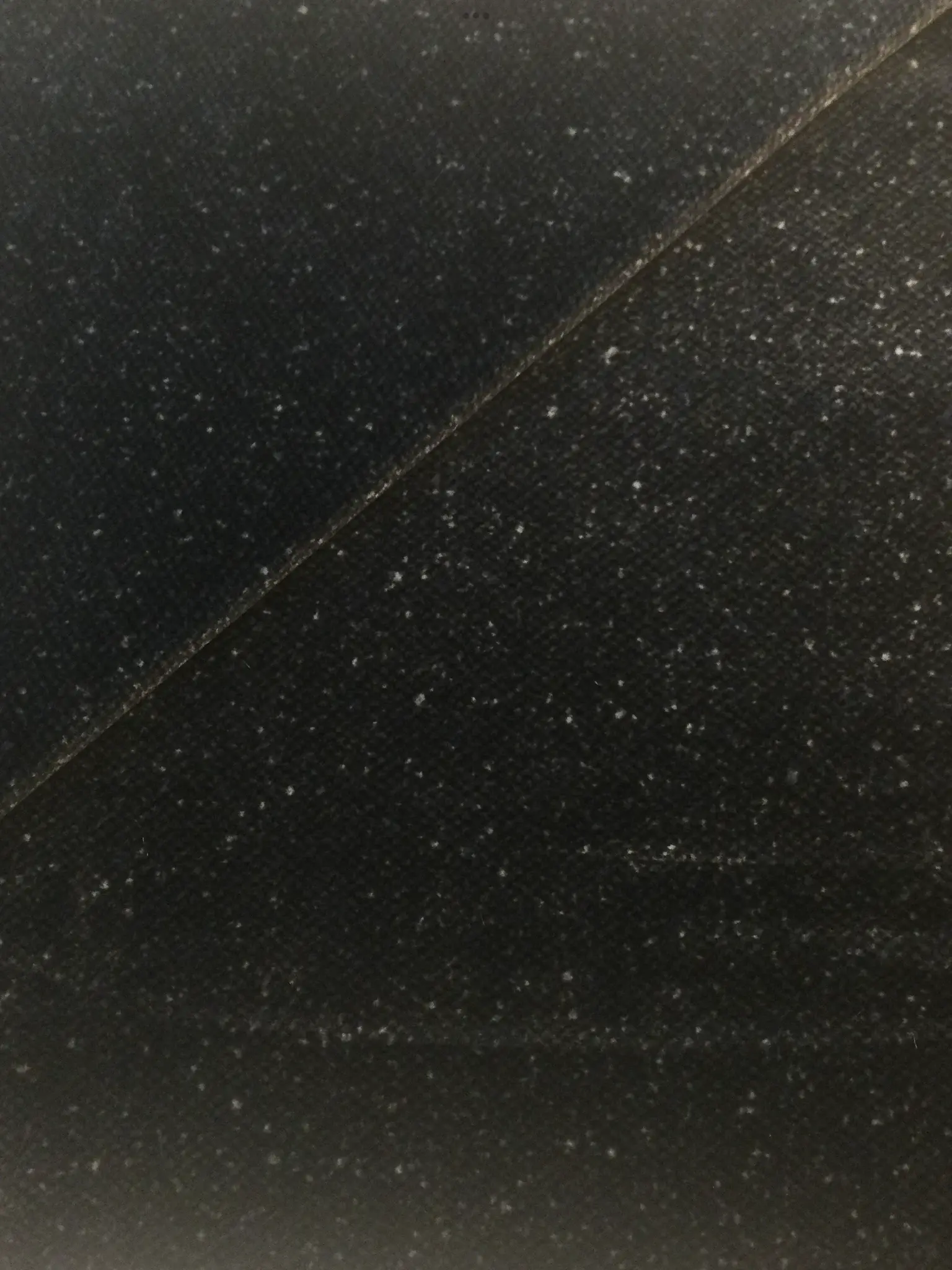 Made in Italy Cotton Velvet in Charcoal Tweed