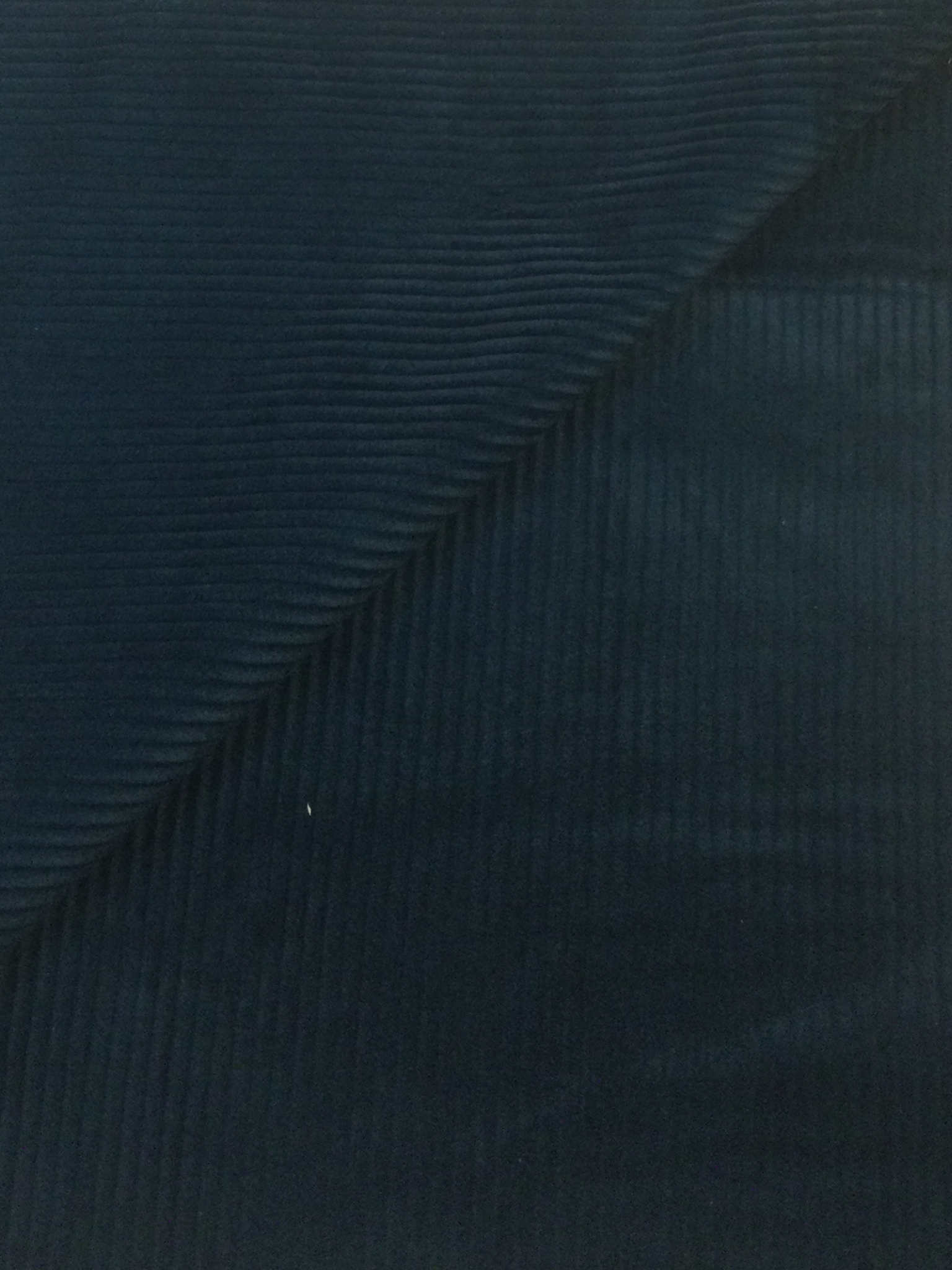 Made in Italy Cotton Corduroy in Dark Teal