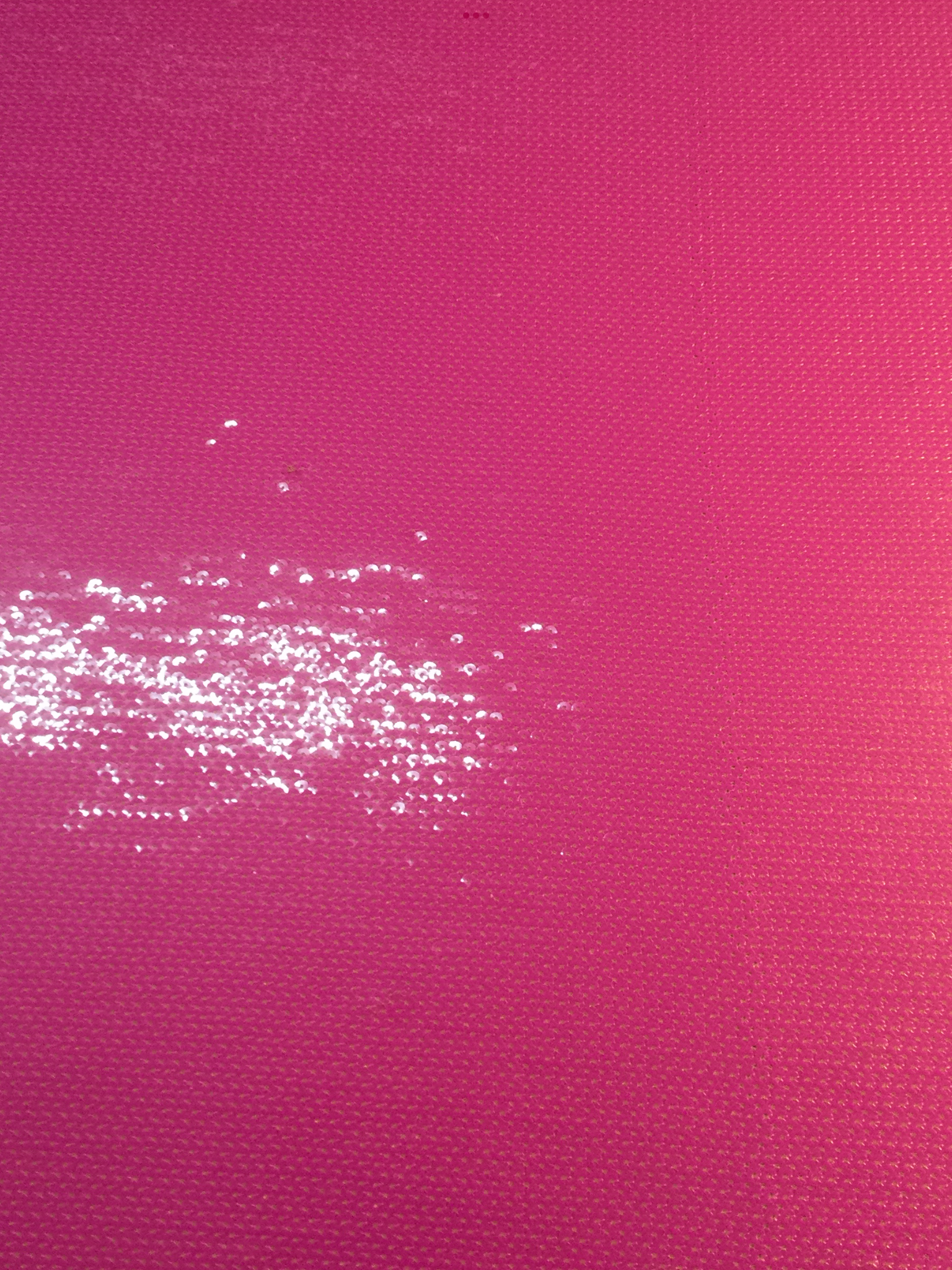 Fish Scale Sequins on Tulle in Bubblegum