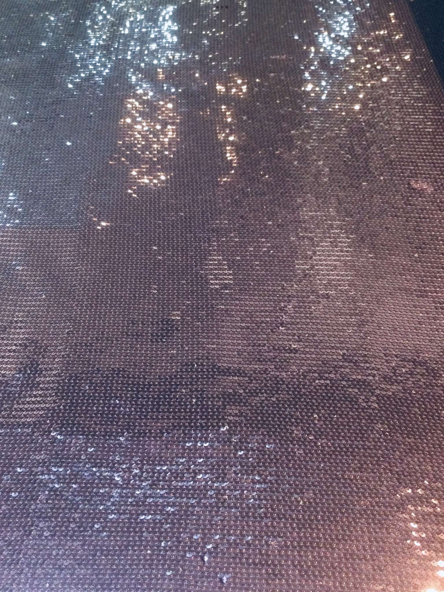 Fish Scale Sequins on Tulle in Deep Purple
