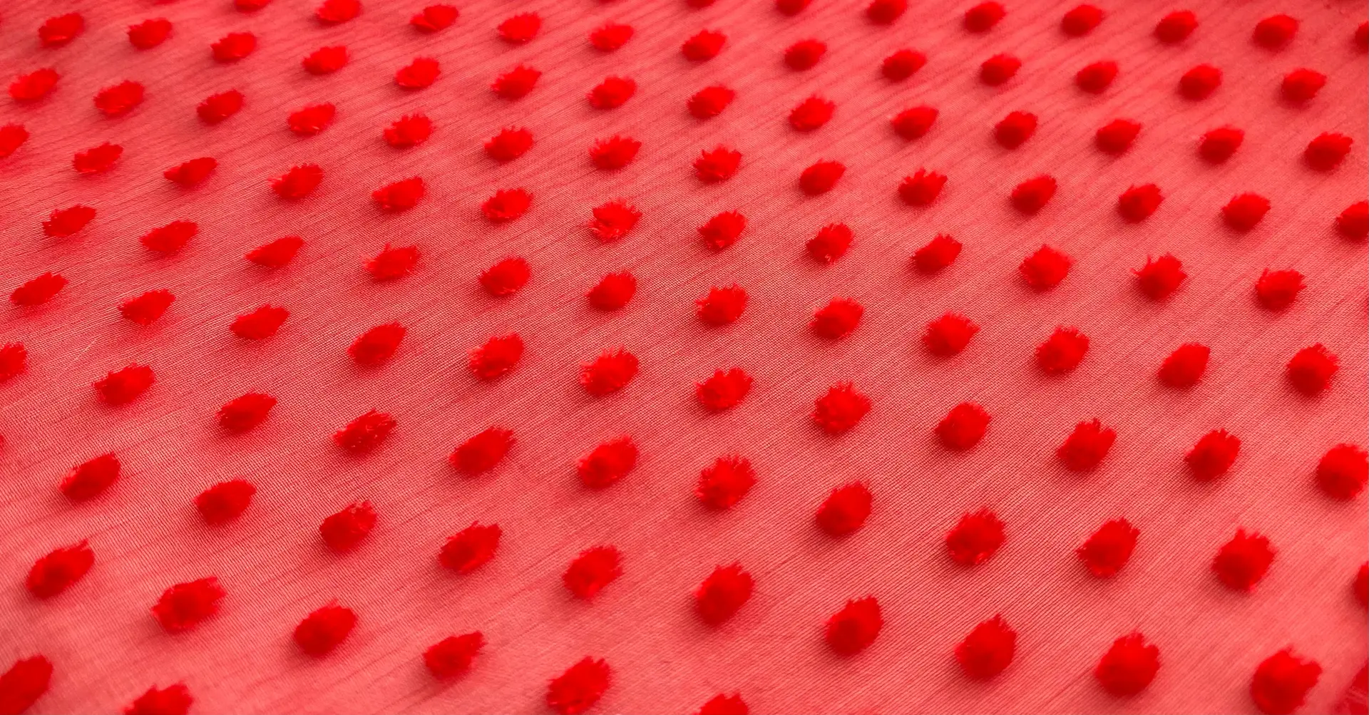 French Cut Velvet Fabric in Warehouse