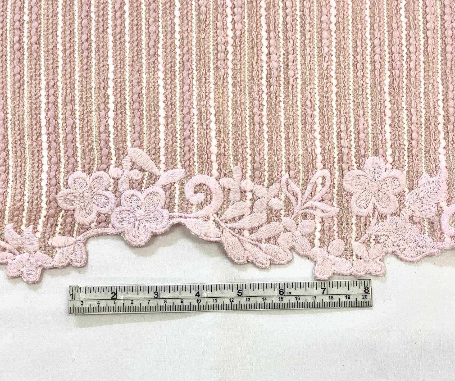 Embroidered Fashion Tweed