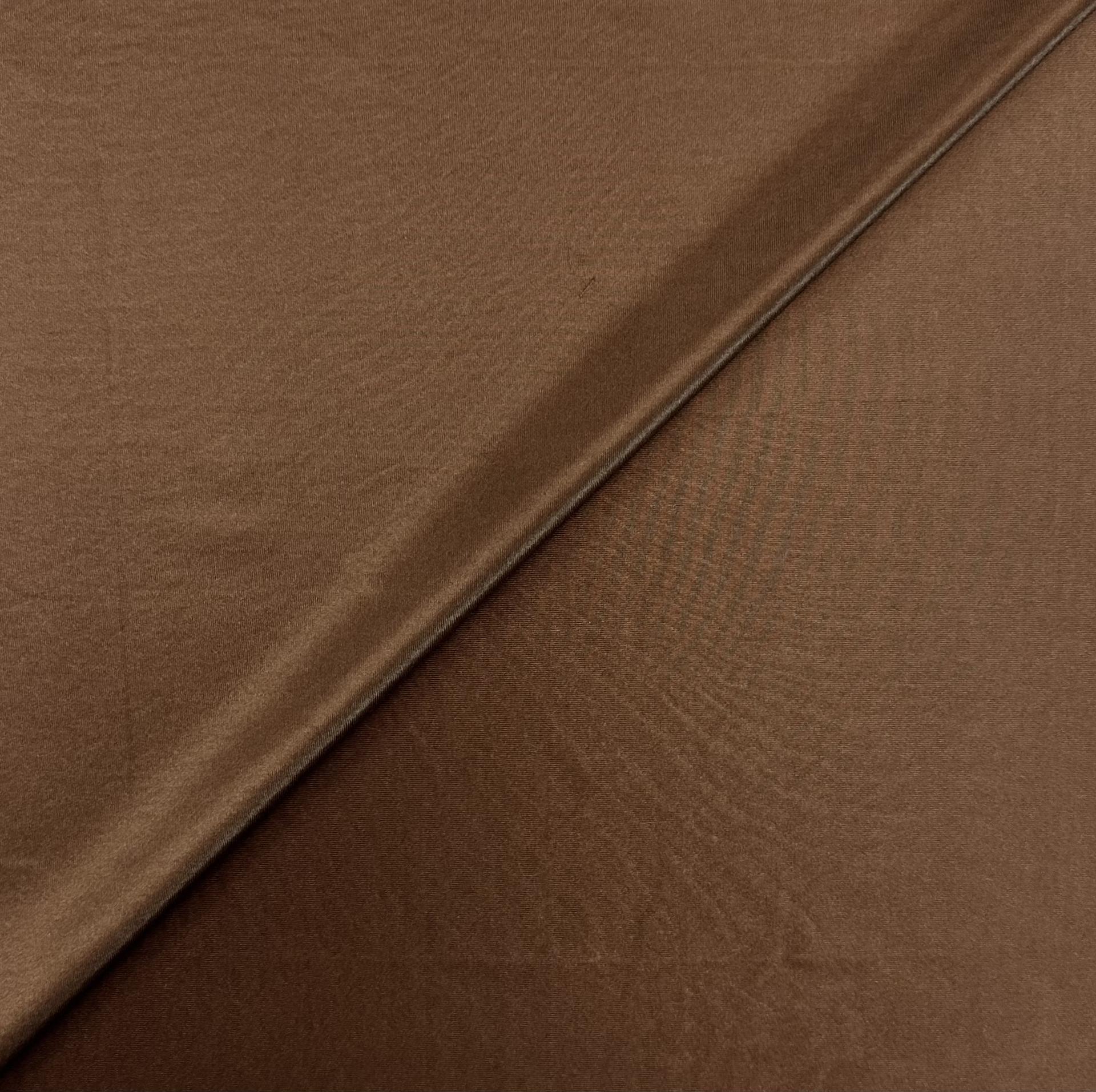 High Shine Spandex in Chocolate