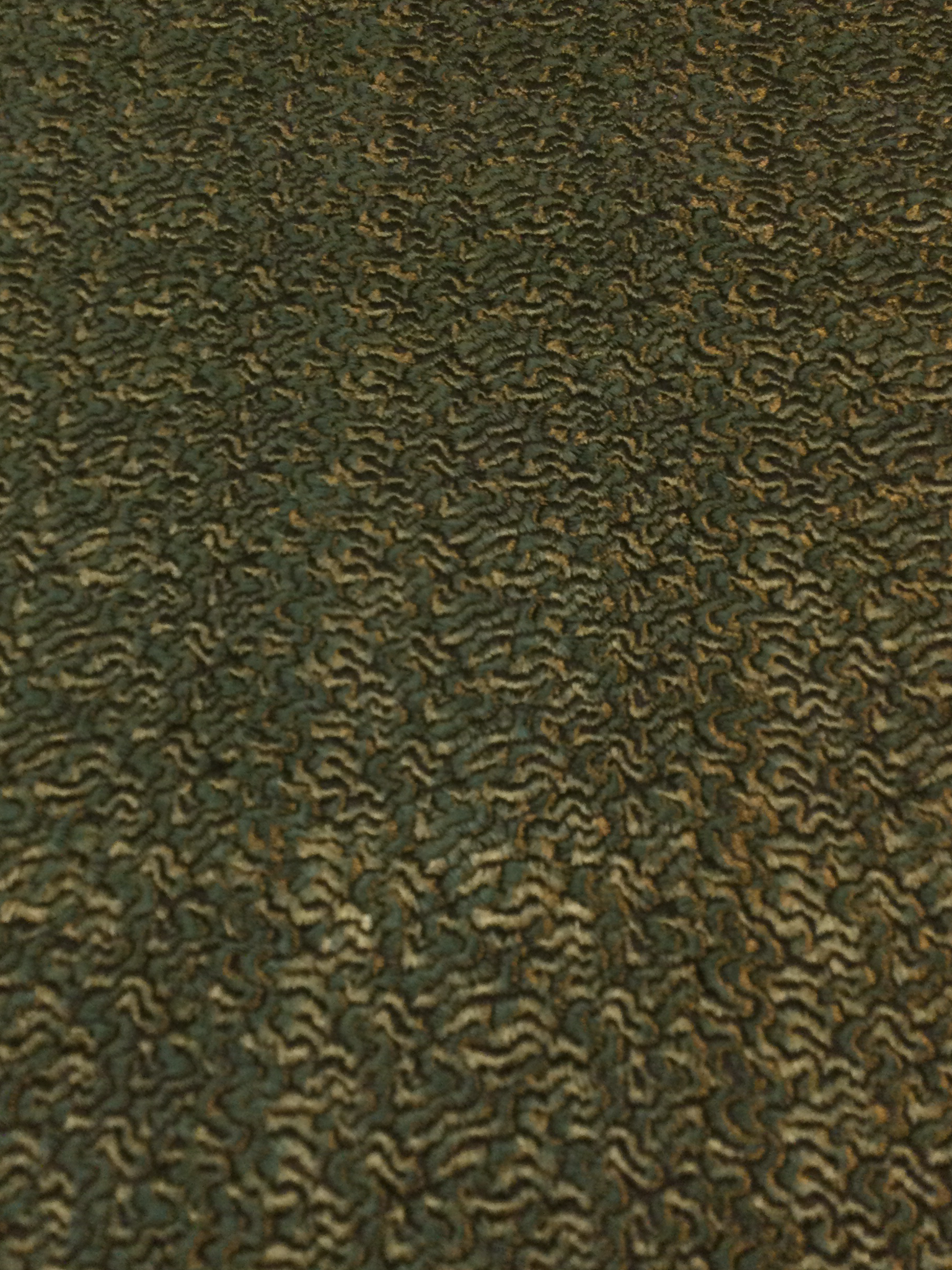 Embroidered Chiffon in an Astrakhan Pattern in Moss