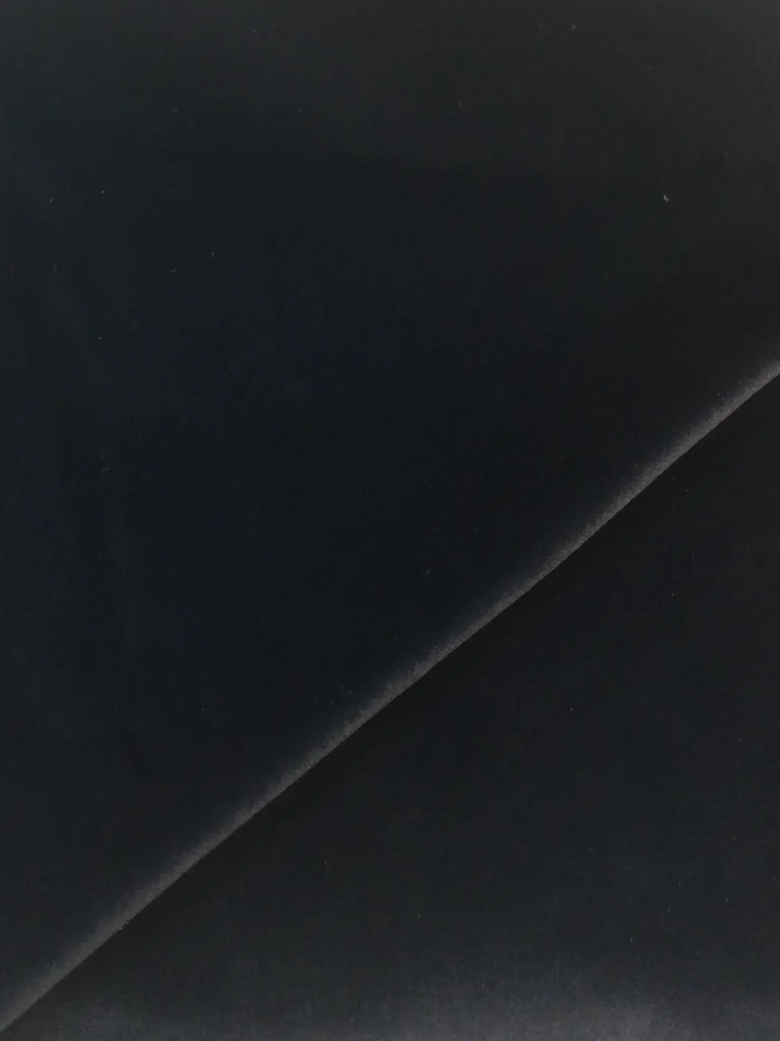 Made in Italy Cotton Velvet in Steel Blue