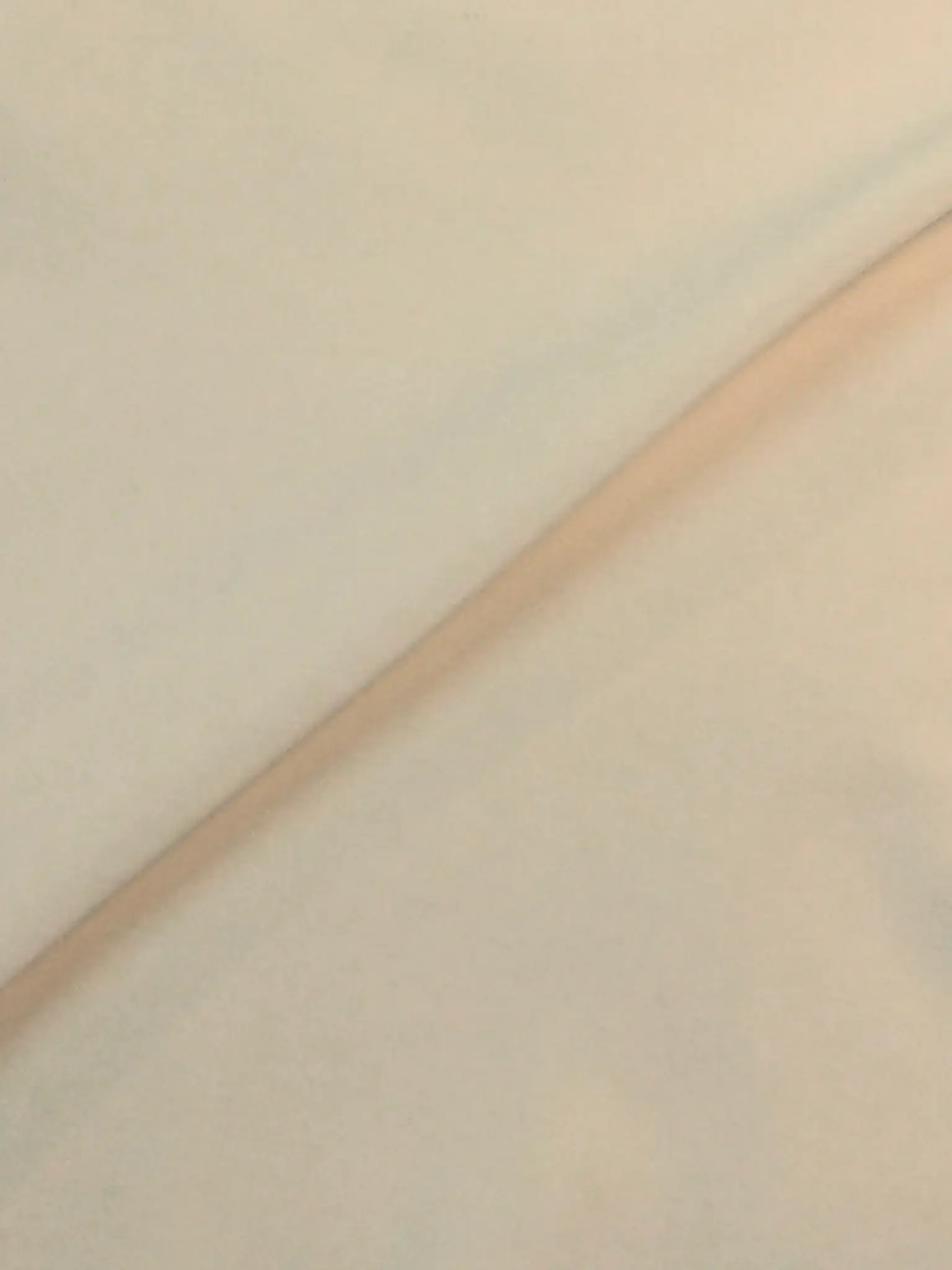 Made in Italy Cotton Velvet in Ivory