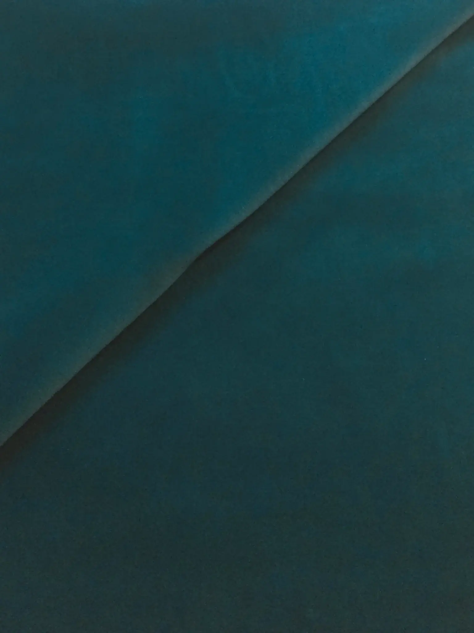 Made in Italy Cotton Velvet in Ocean