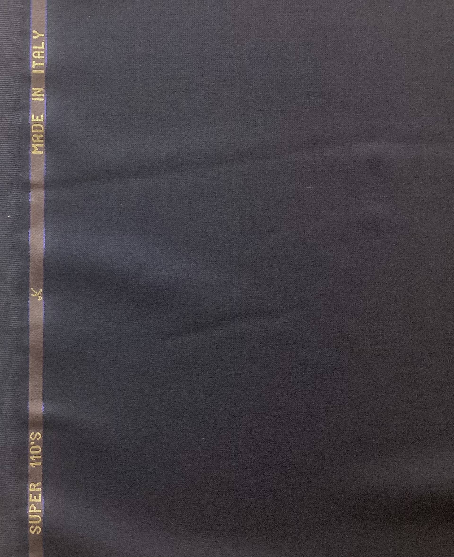 Super 120's Wool In Midnight Sky