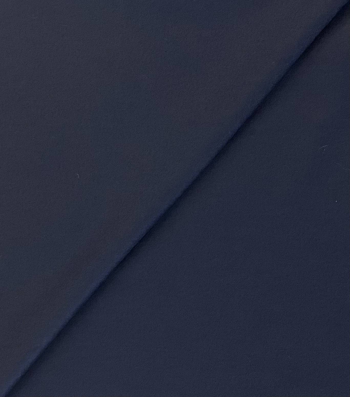 Italian Cashmere Shirting in Navy