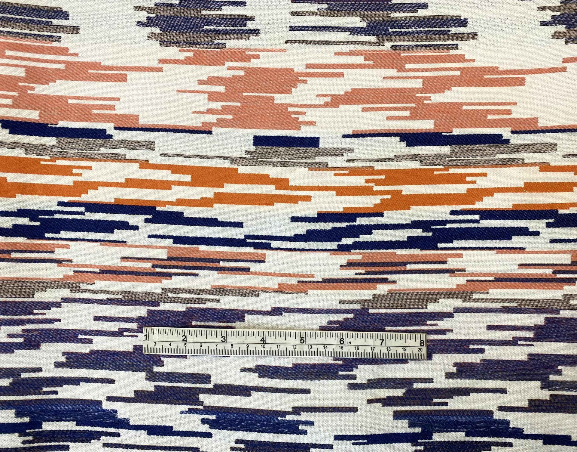 Woven Cotton Abstract Lithologic Pattern