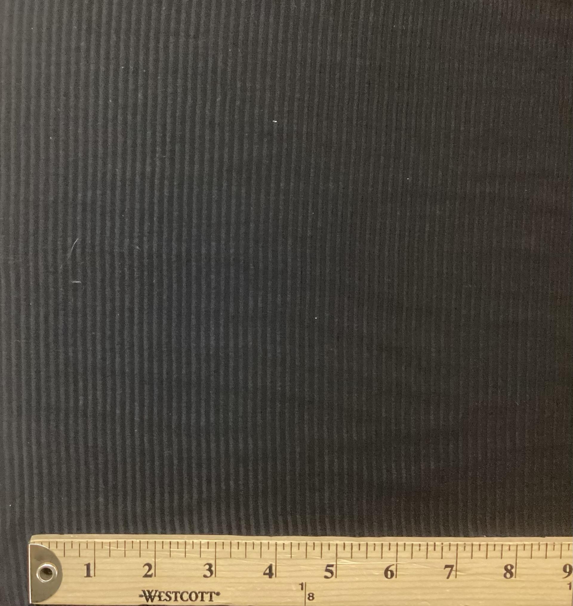 100% Silk Stripe Jacquard In Raven