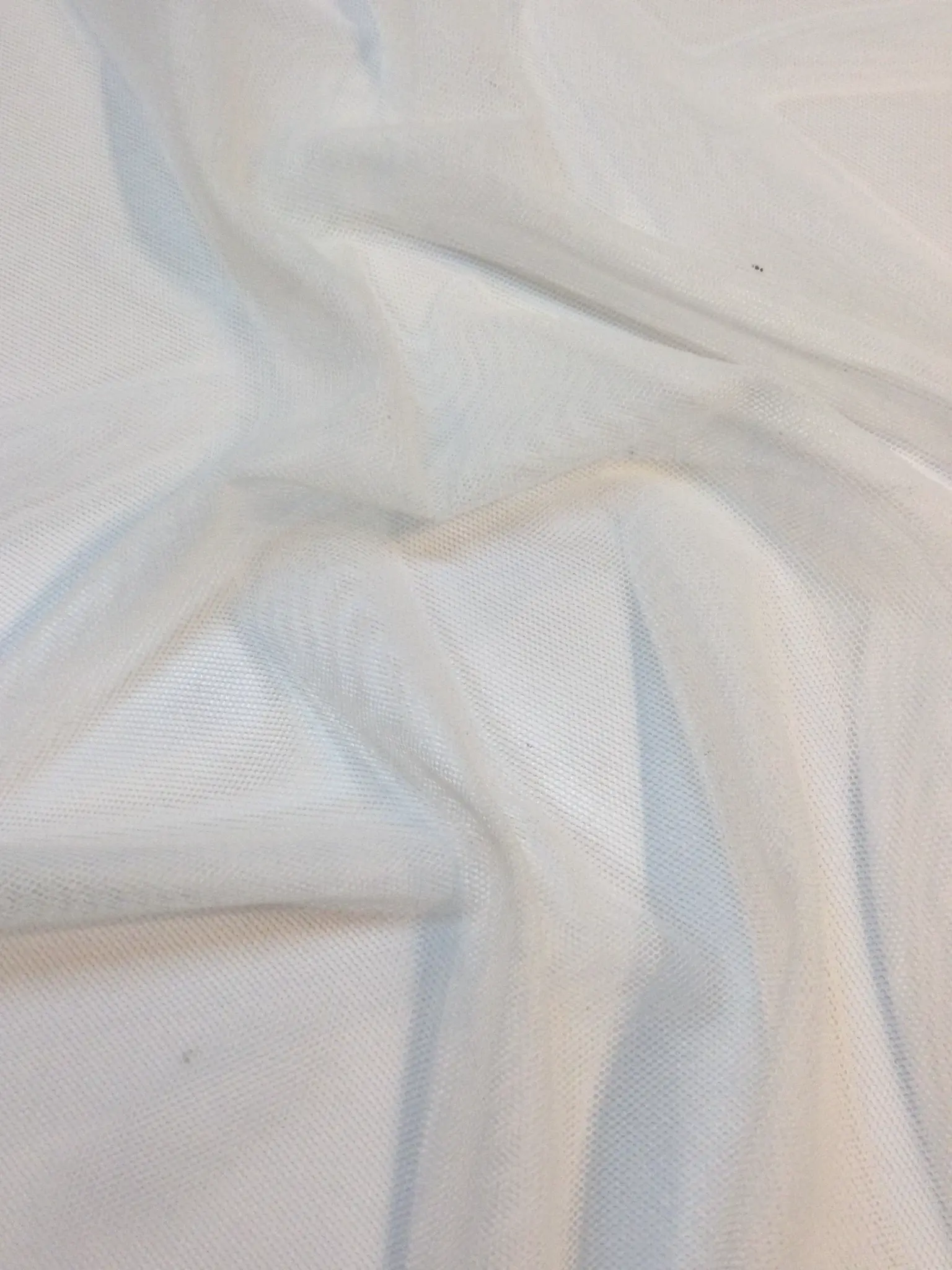 Made in Switzerland 100% Cotton Bobbinet in Off-White