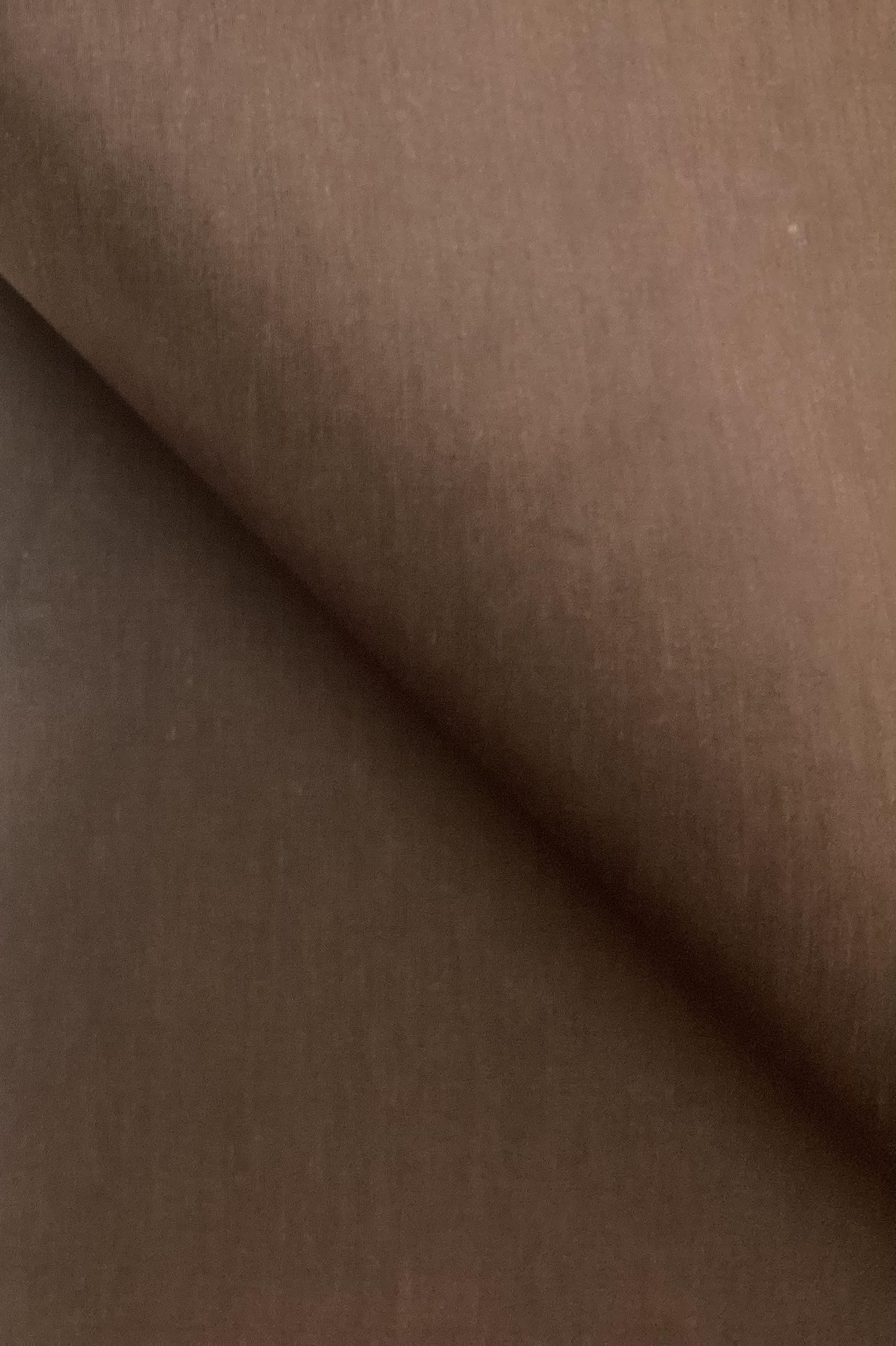 Silk & Linen Shantung In Coffee Bean