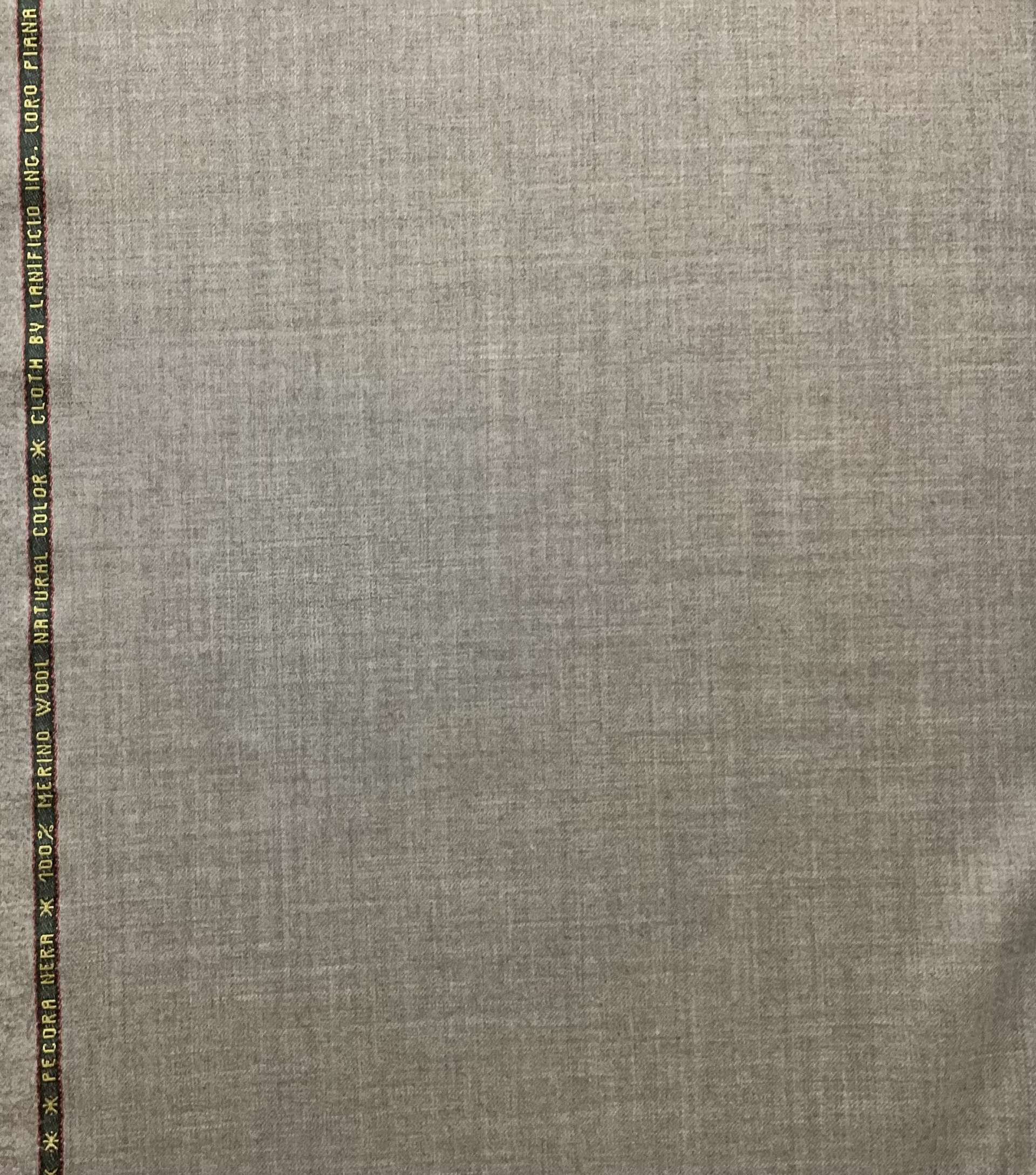 Made in Italy Loro Piana 100% Wool In Oatmeal