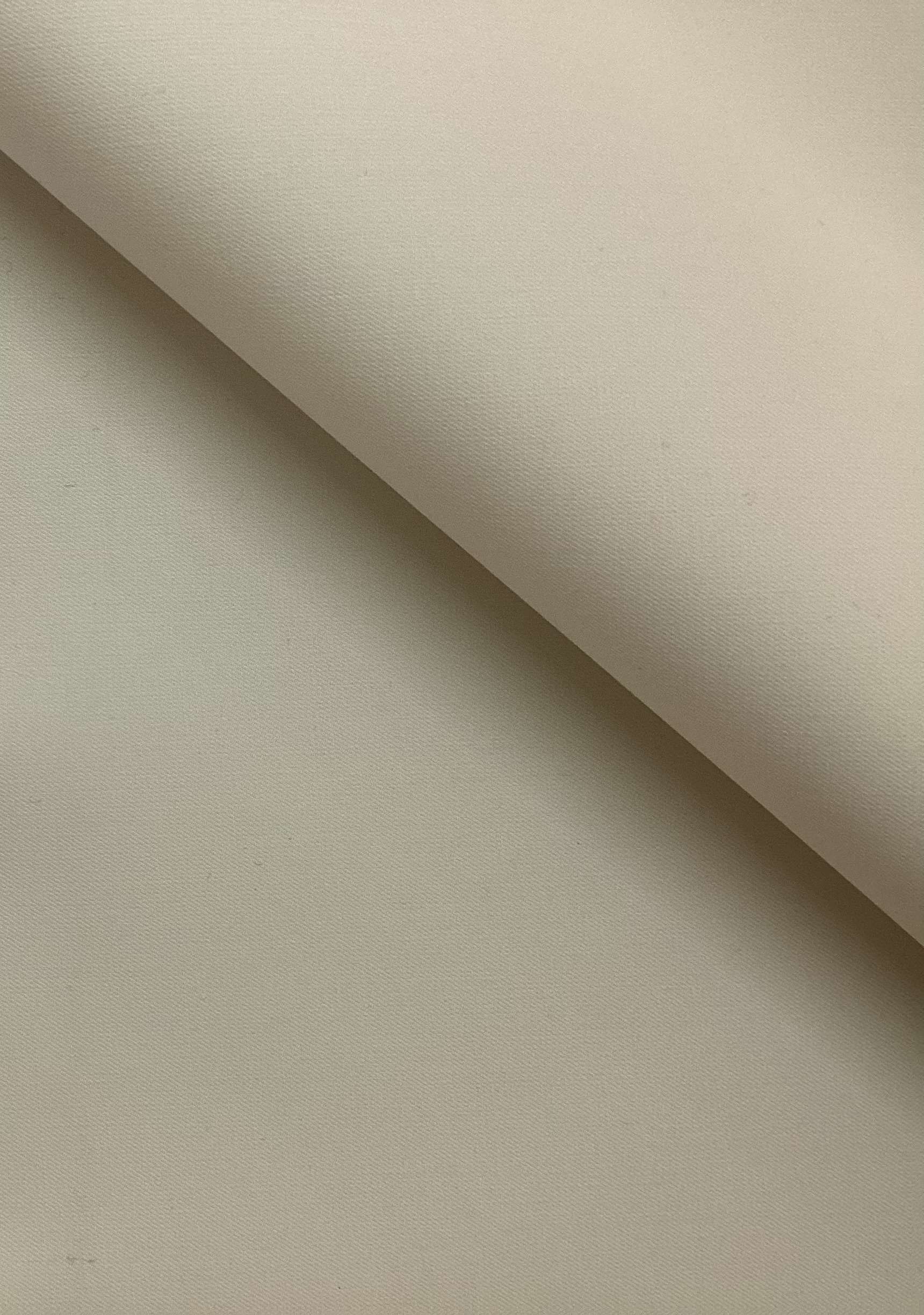 Vinyl Backed Cotton Rainwear In Pearl