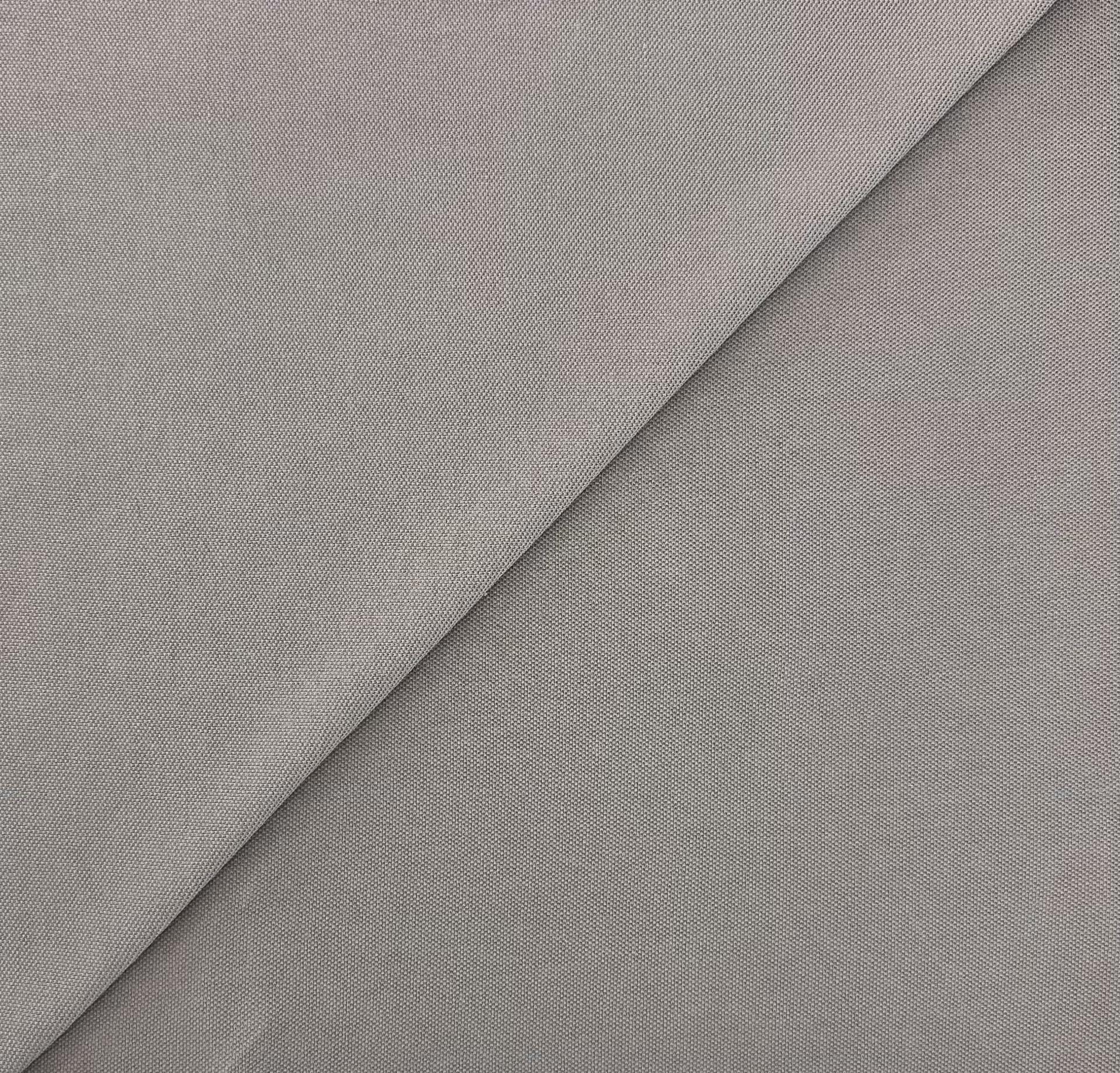 Imported Cotton Pique Knit in Cool Gray