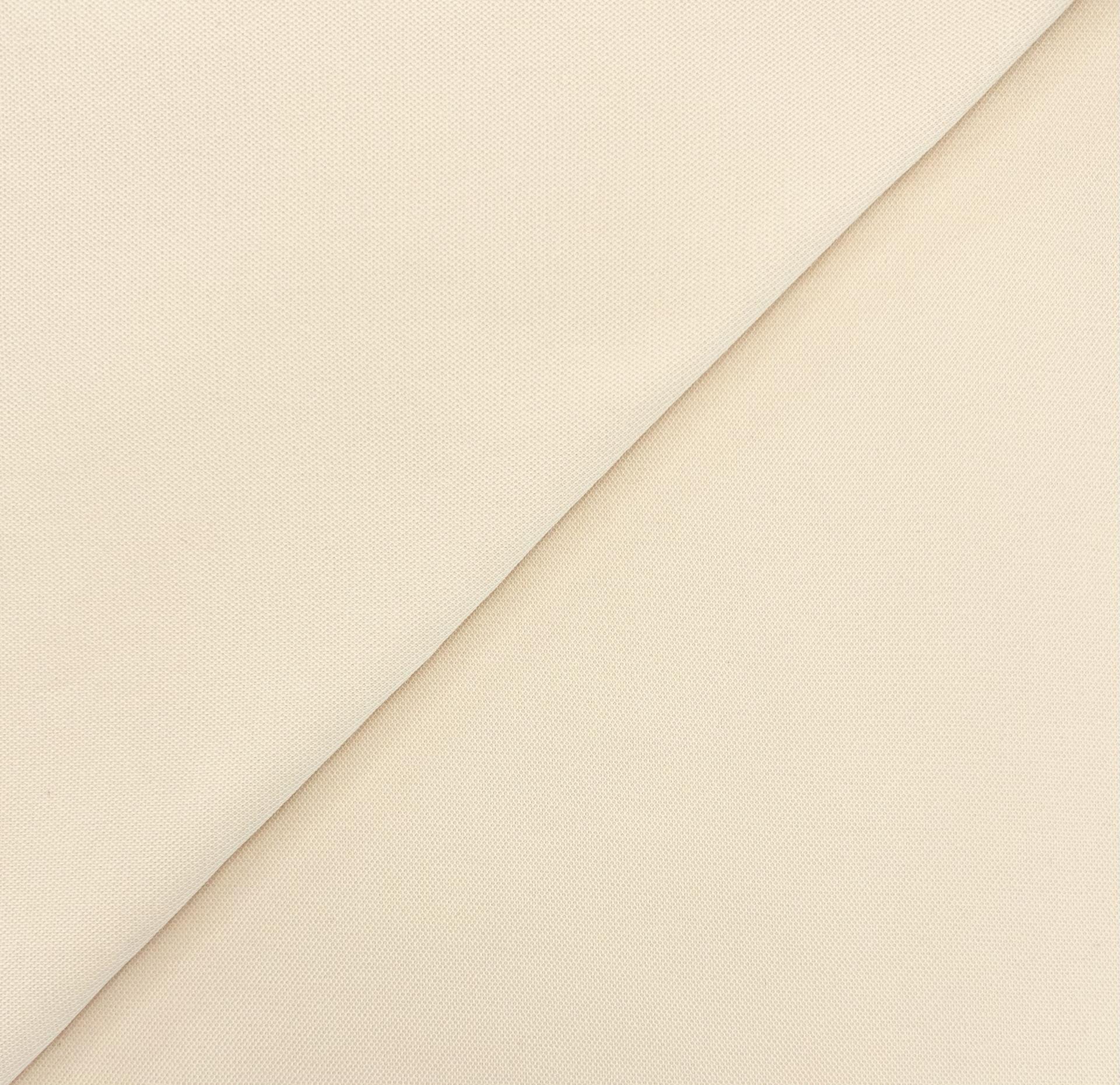 Imported Cotton Blend Heavy Pique Knit in Ivory