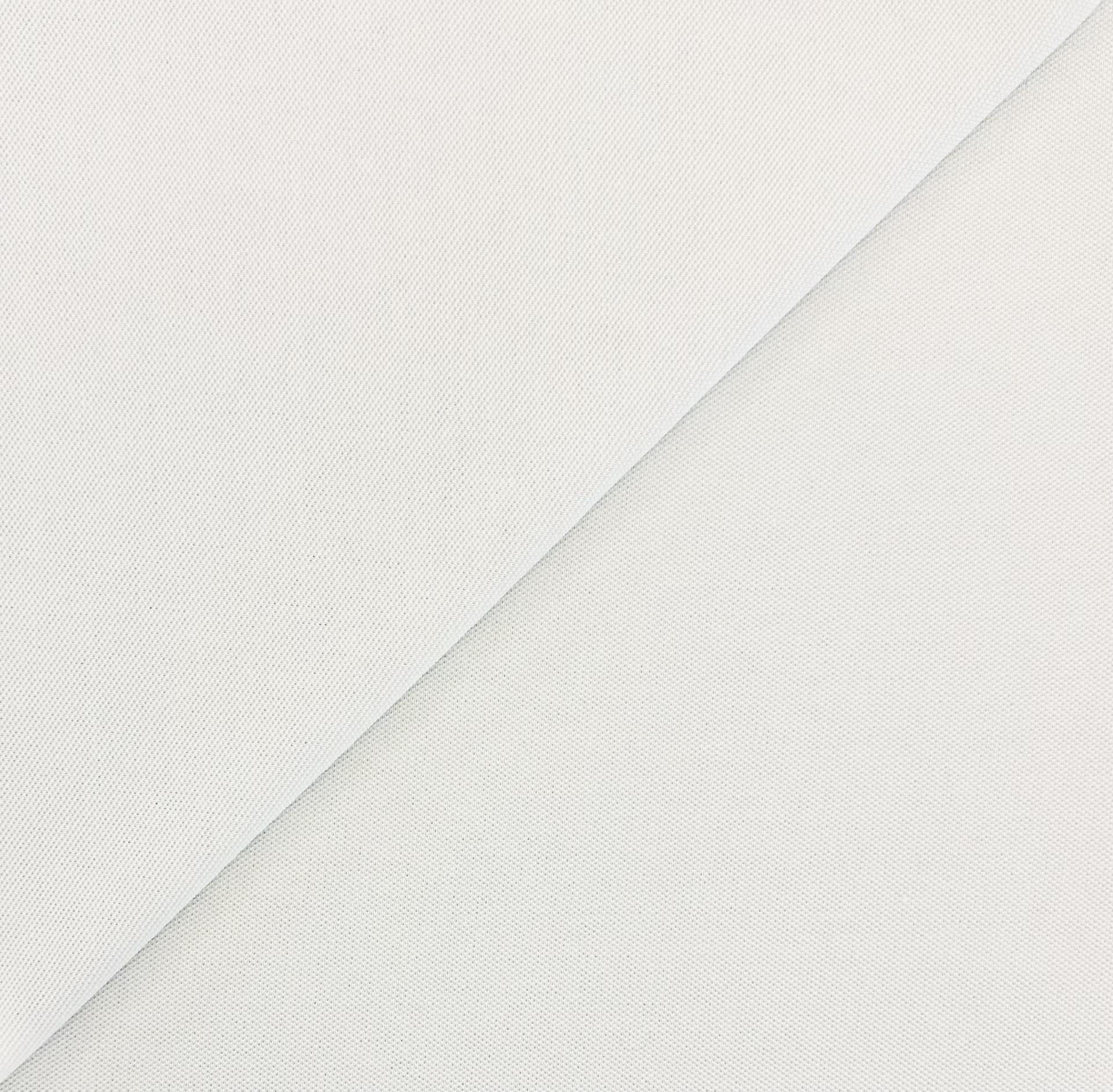 Imported Cotton Pique Knit in White