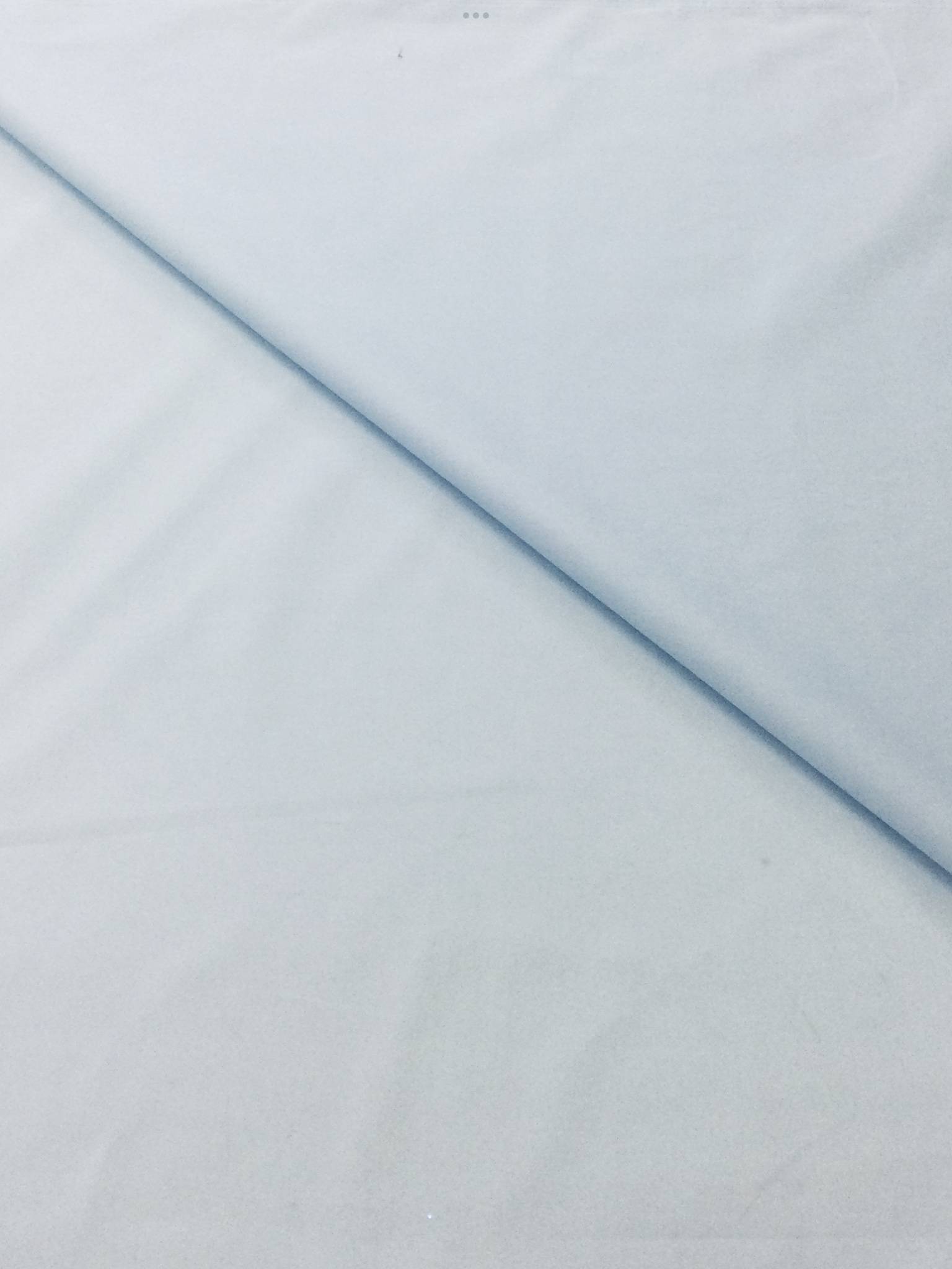 100% Cotton Broadcloth Shirting in Baby Blue