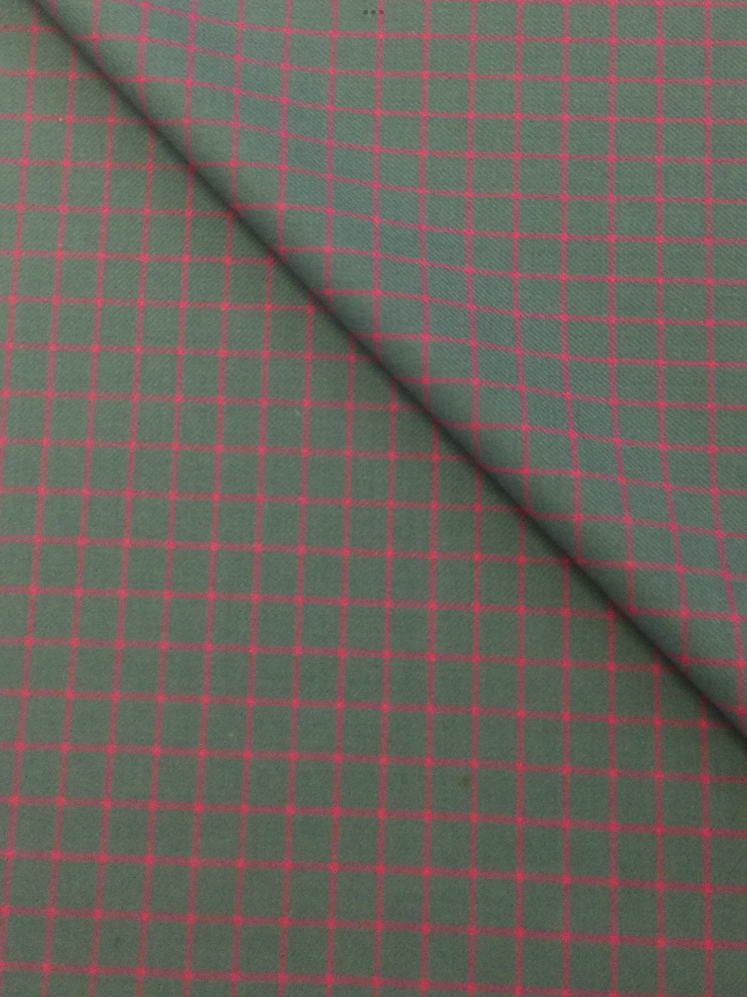 Made in Italy 100% Wool Windowpane