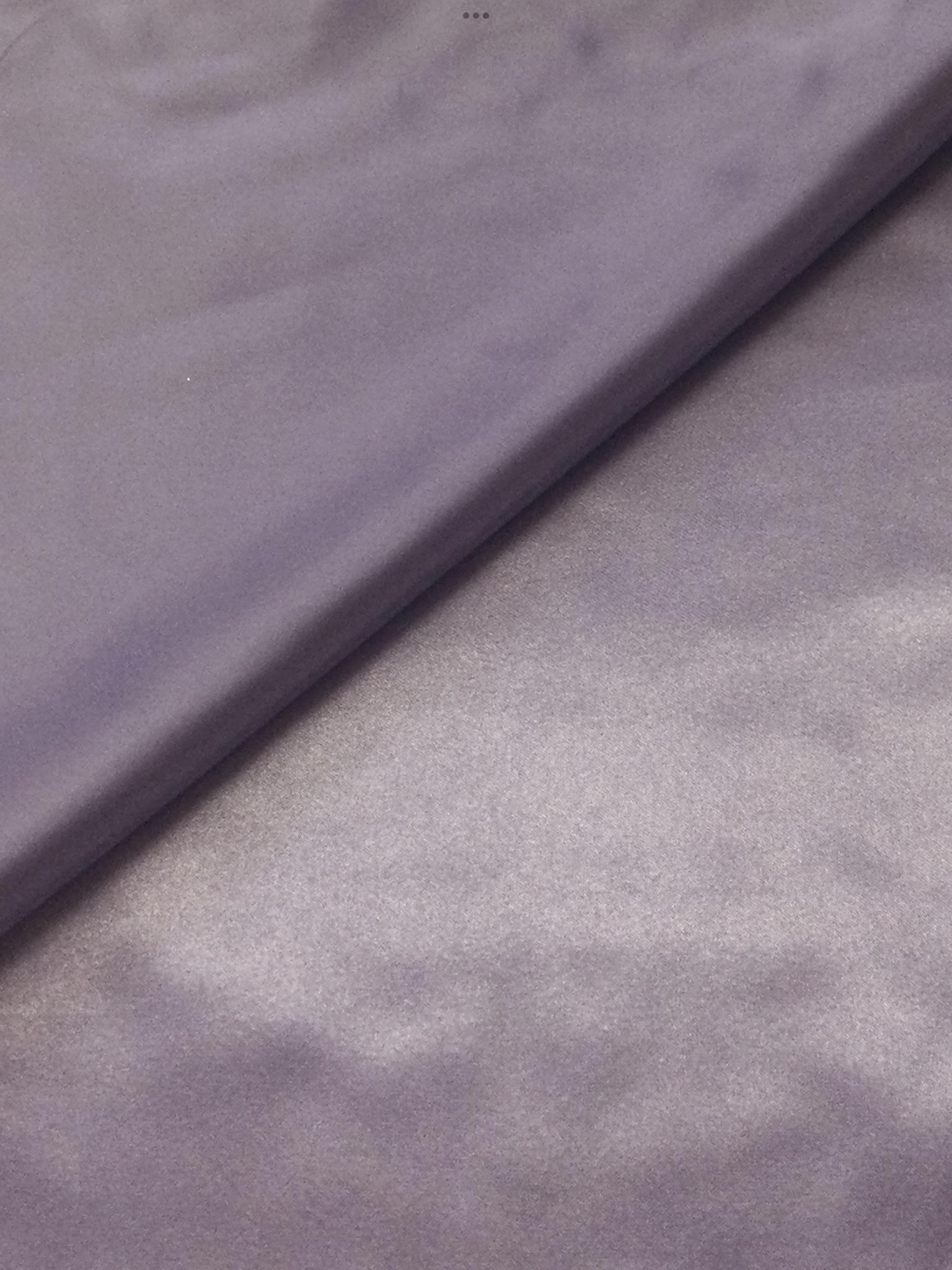 Polyester Bridal Satin in Lilac