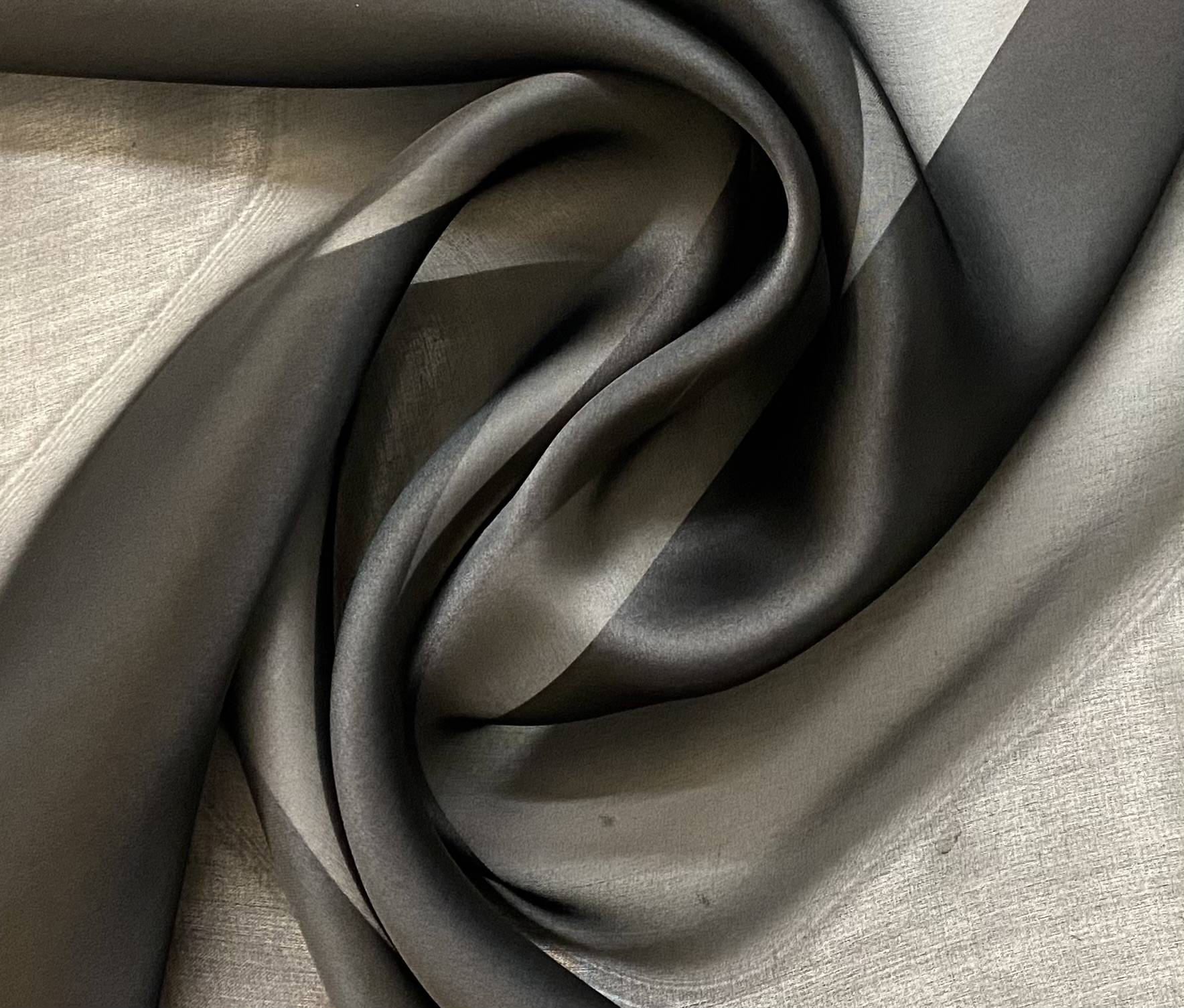 Pure Silk Satin Organza