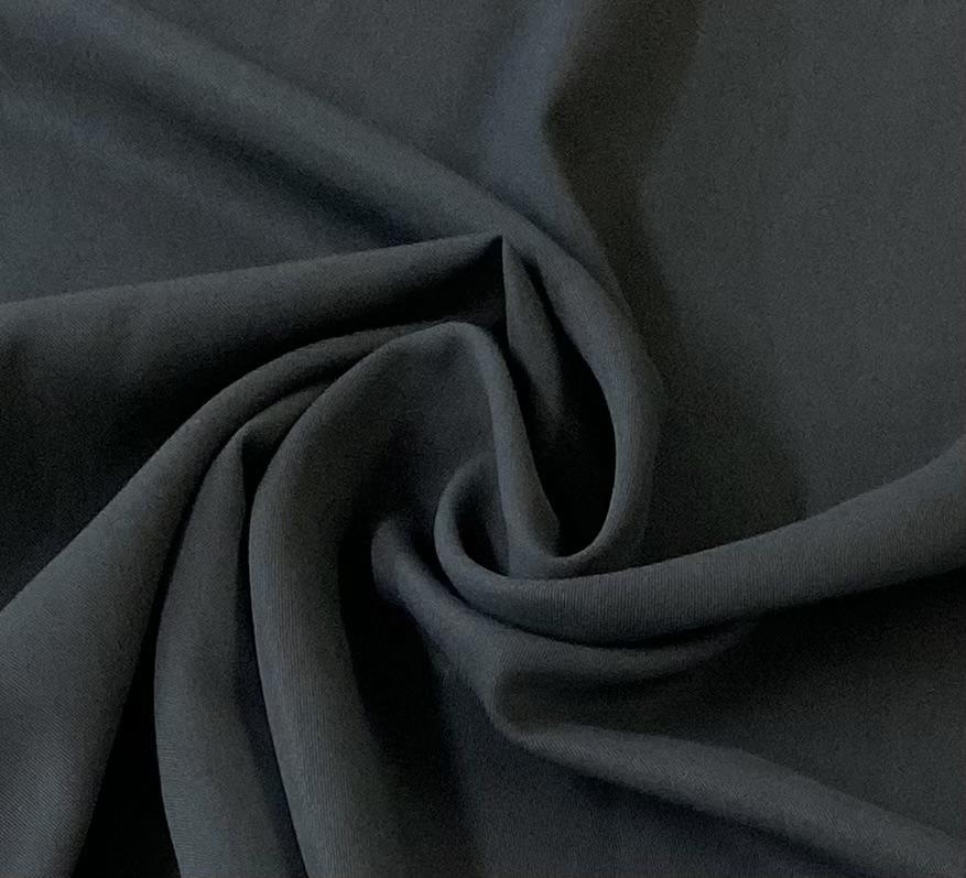 100% Tencel Gabardine in Black