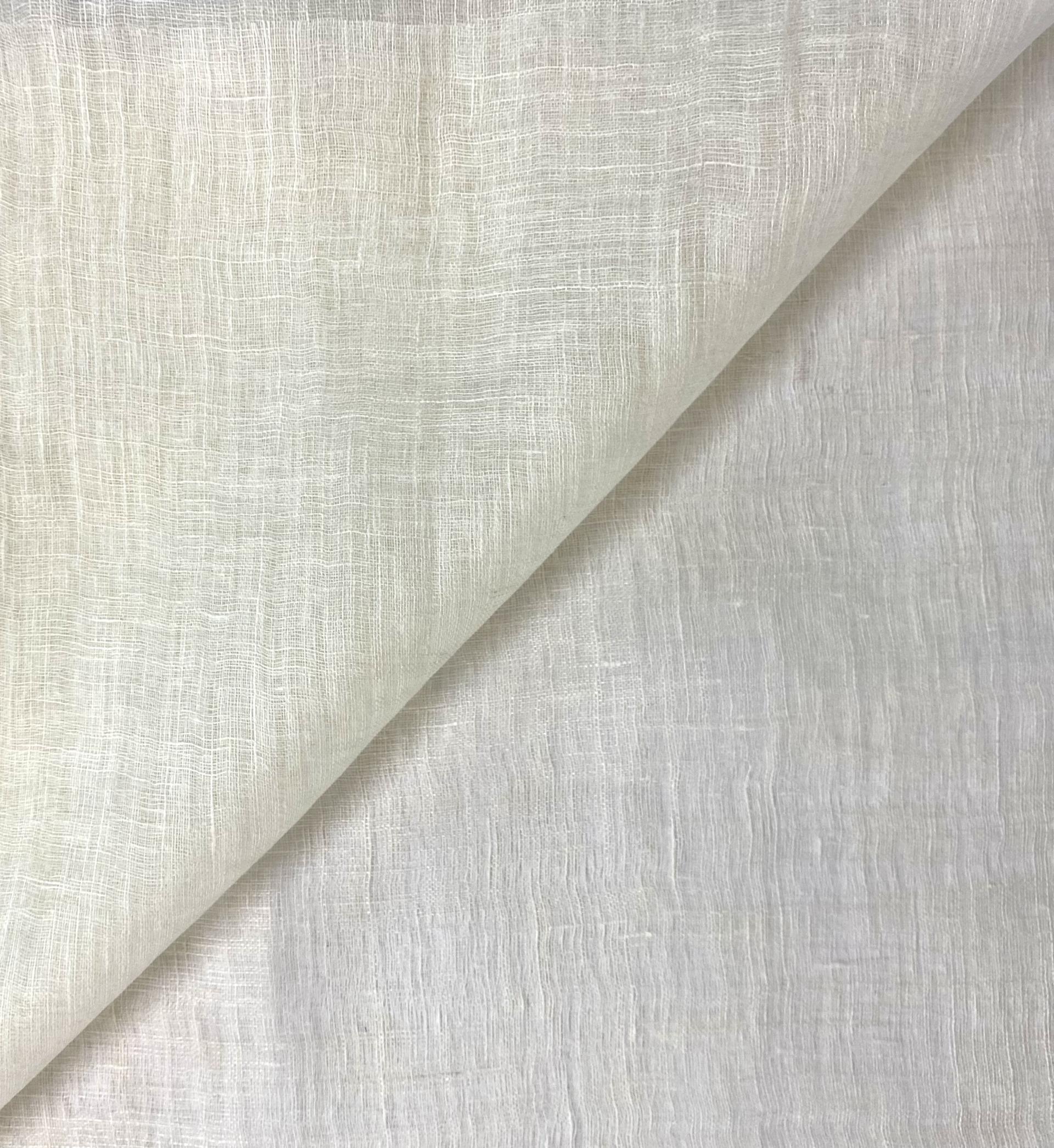 Made in Italy Ultra-fine 100% Linen in Ivory