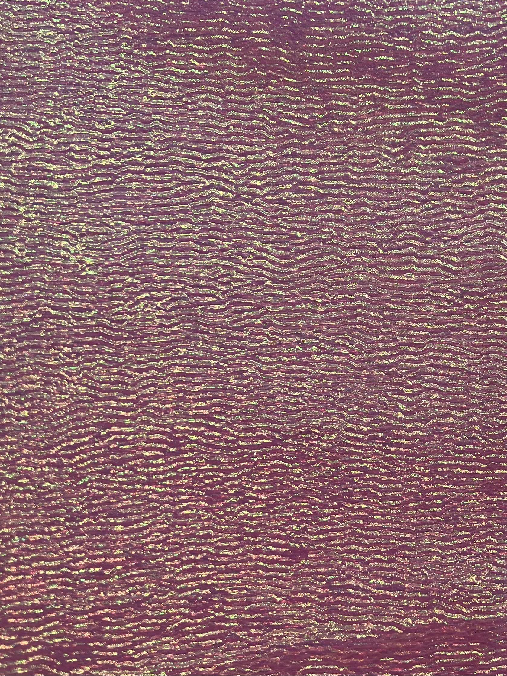Crinkle Opalescent Organza in Pink