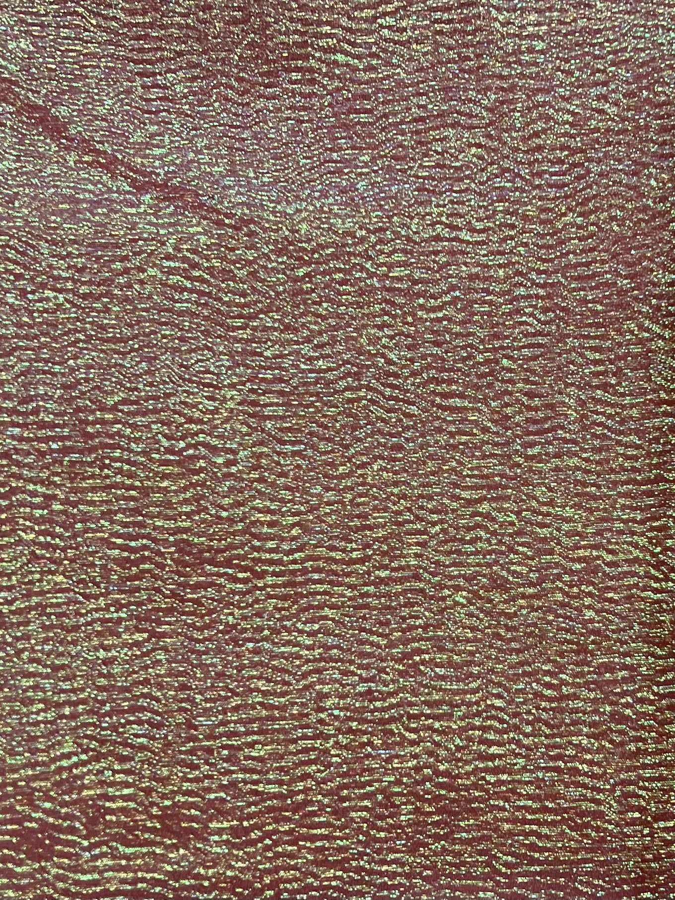 Crinkle Opalescent Organza in Red